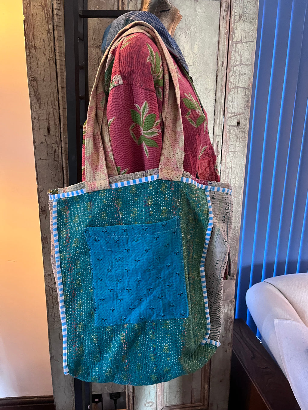 Kantha Tote Bag