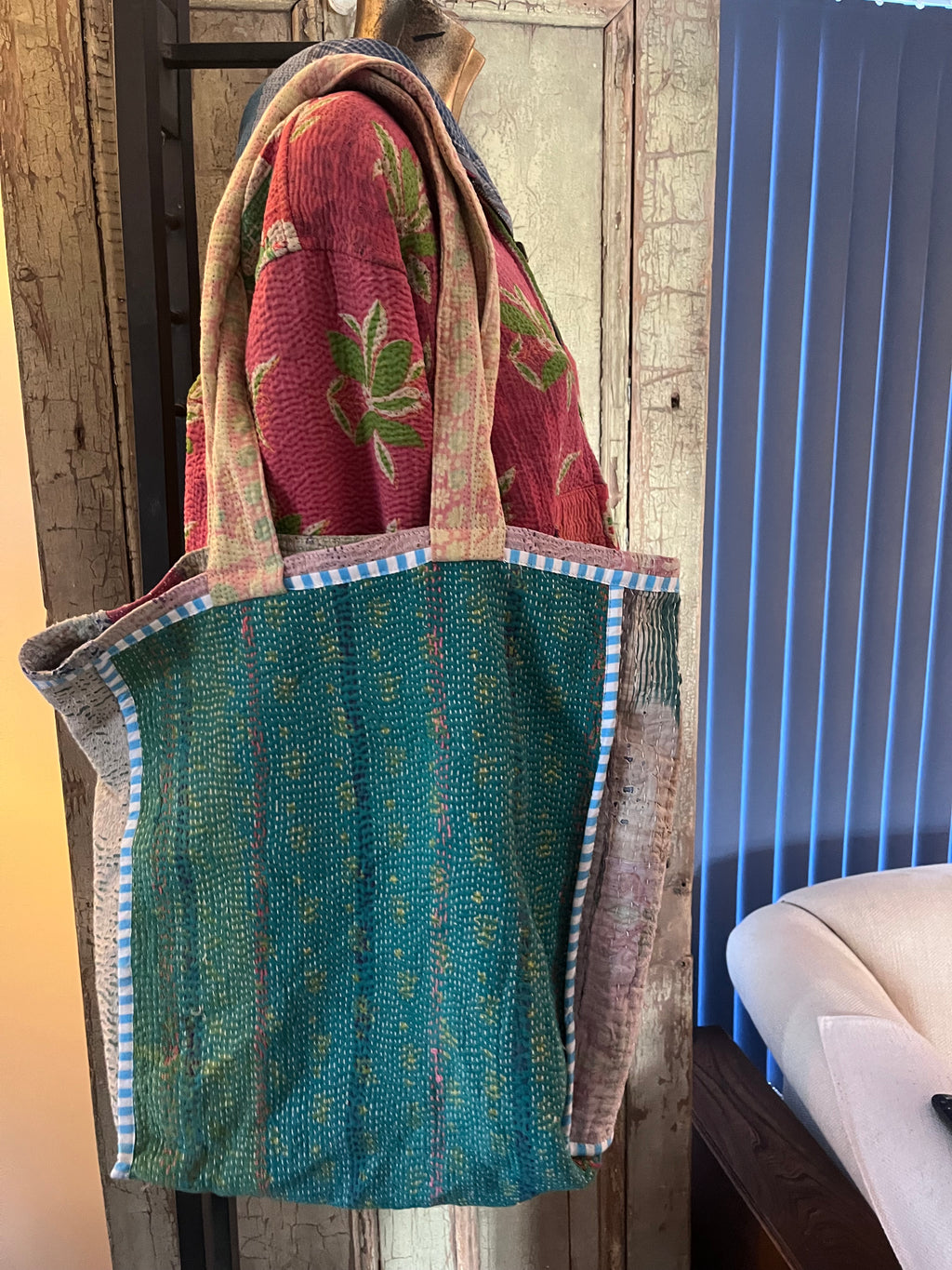 Kantha Tote Bag