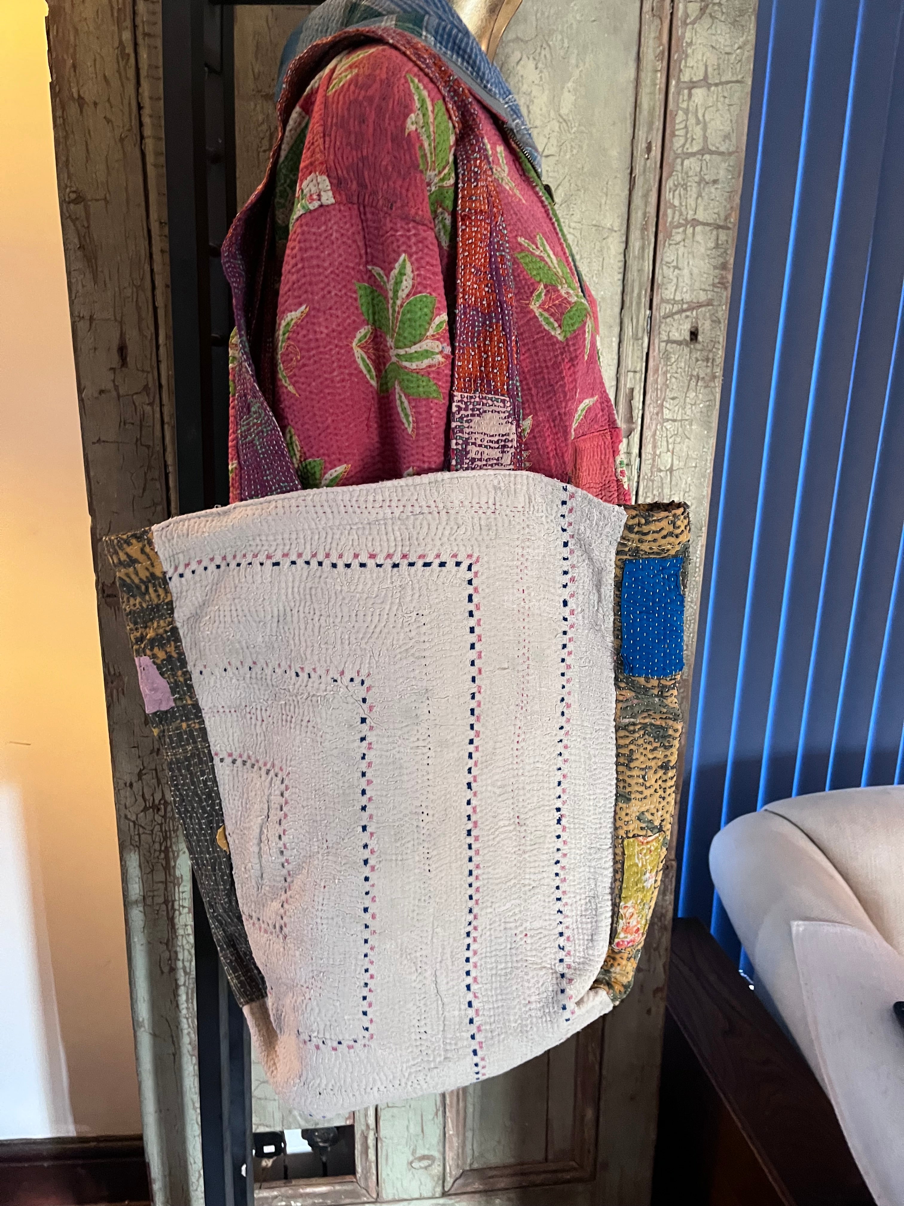 Kantha Tote Bag