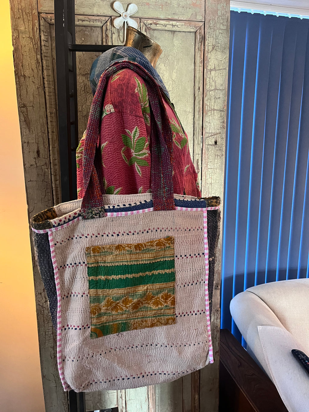Kantha Tote Bag