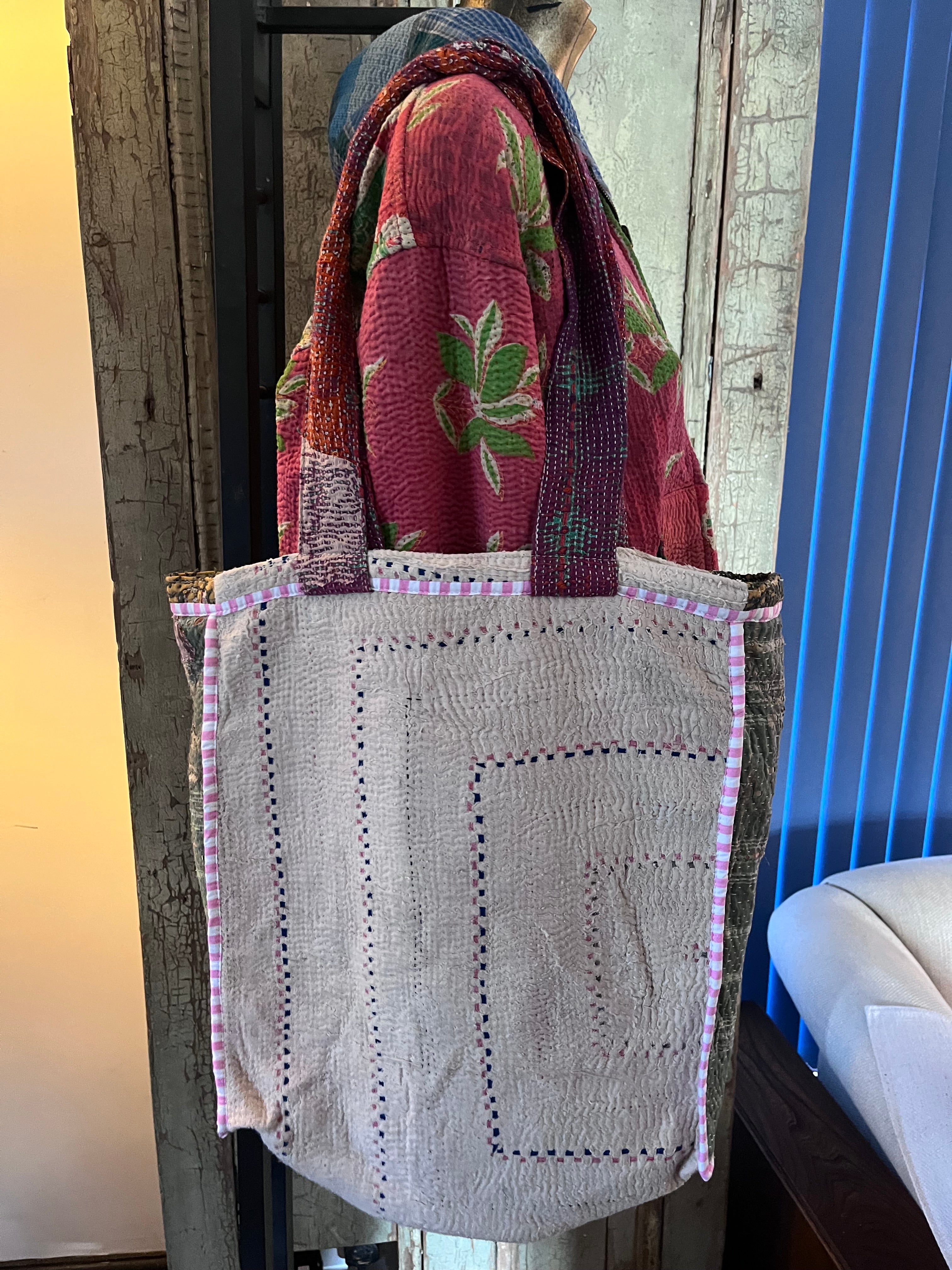 Kantha Tote Bag