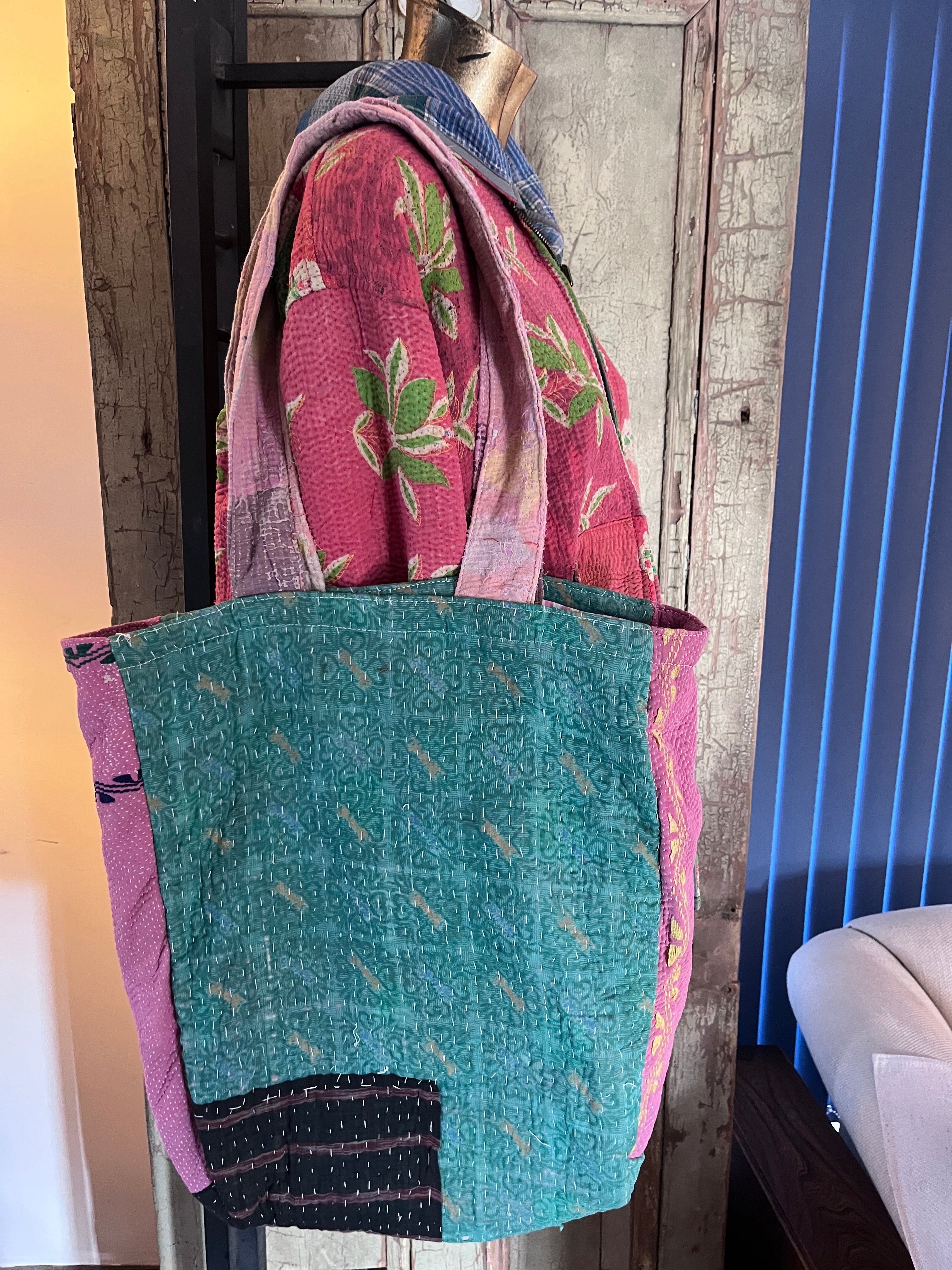 Kantha Tote Bag