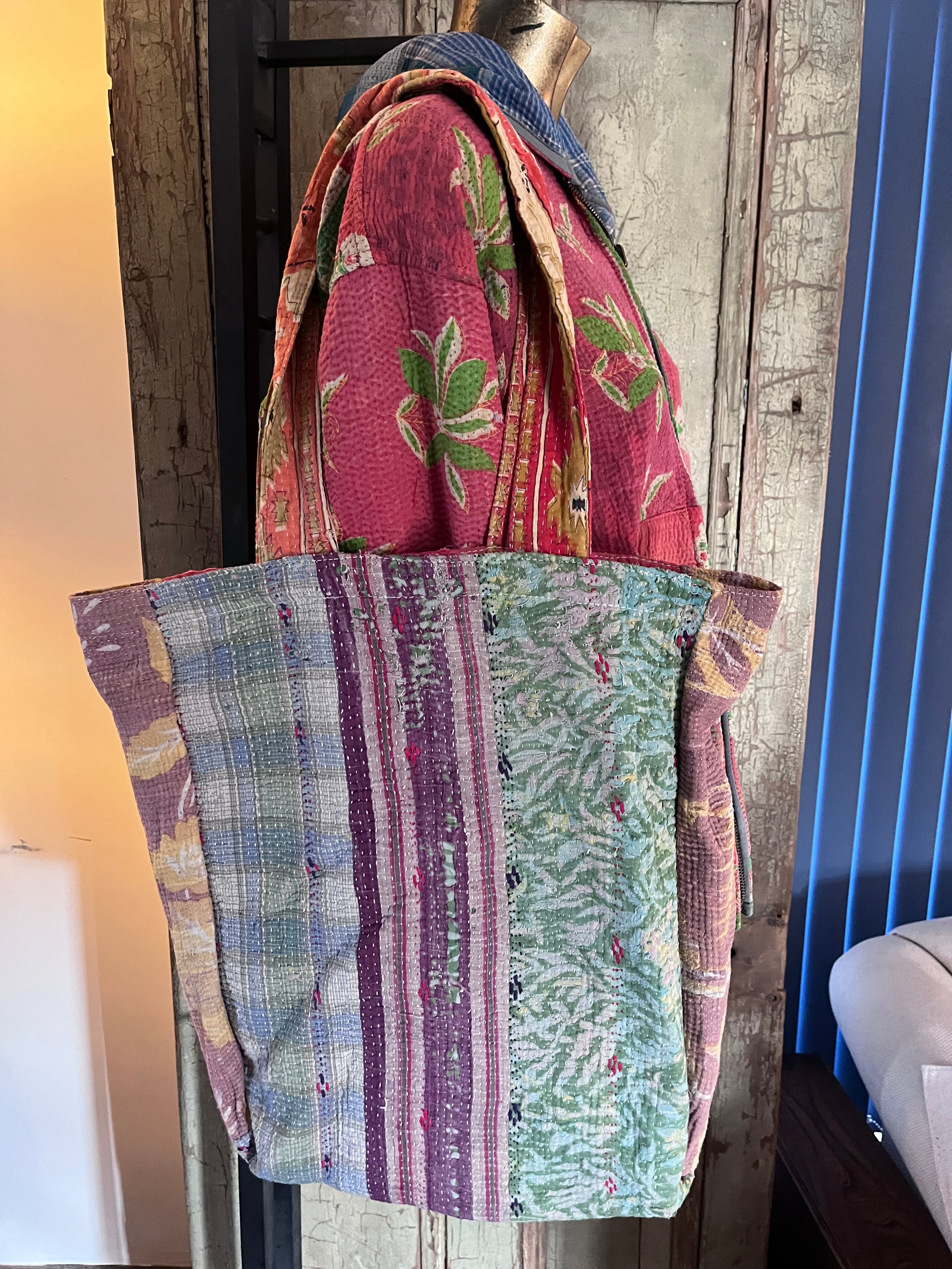 Kantha Tote Bag