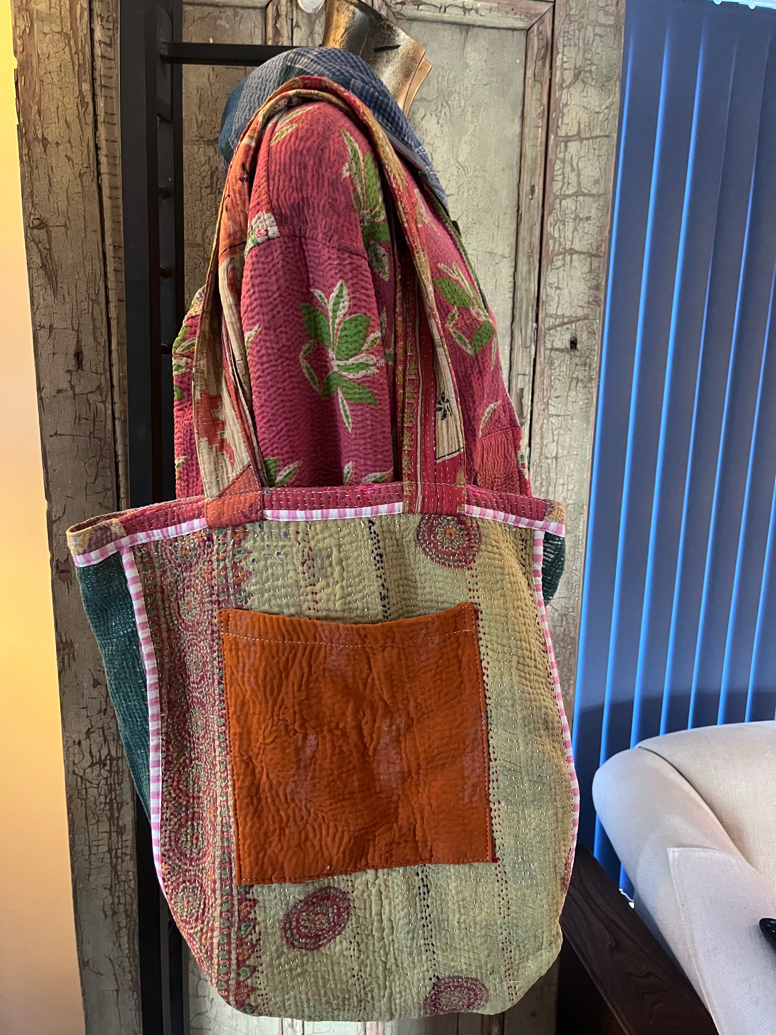 Kantha Tote Bag