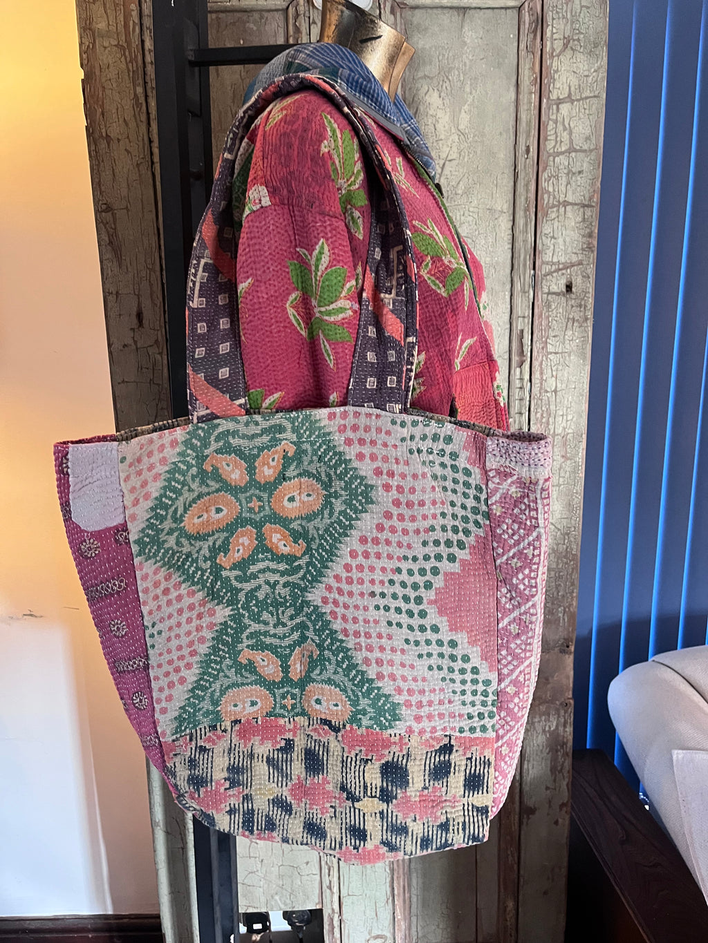 Kantha Tote Bag