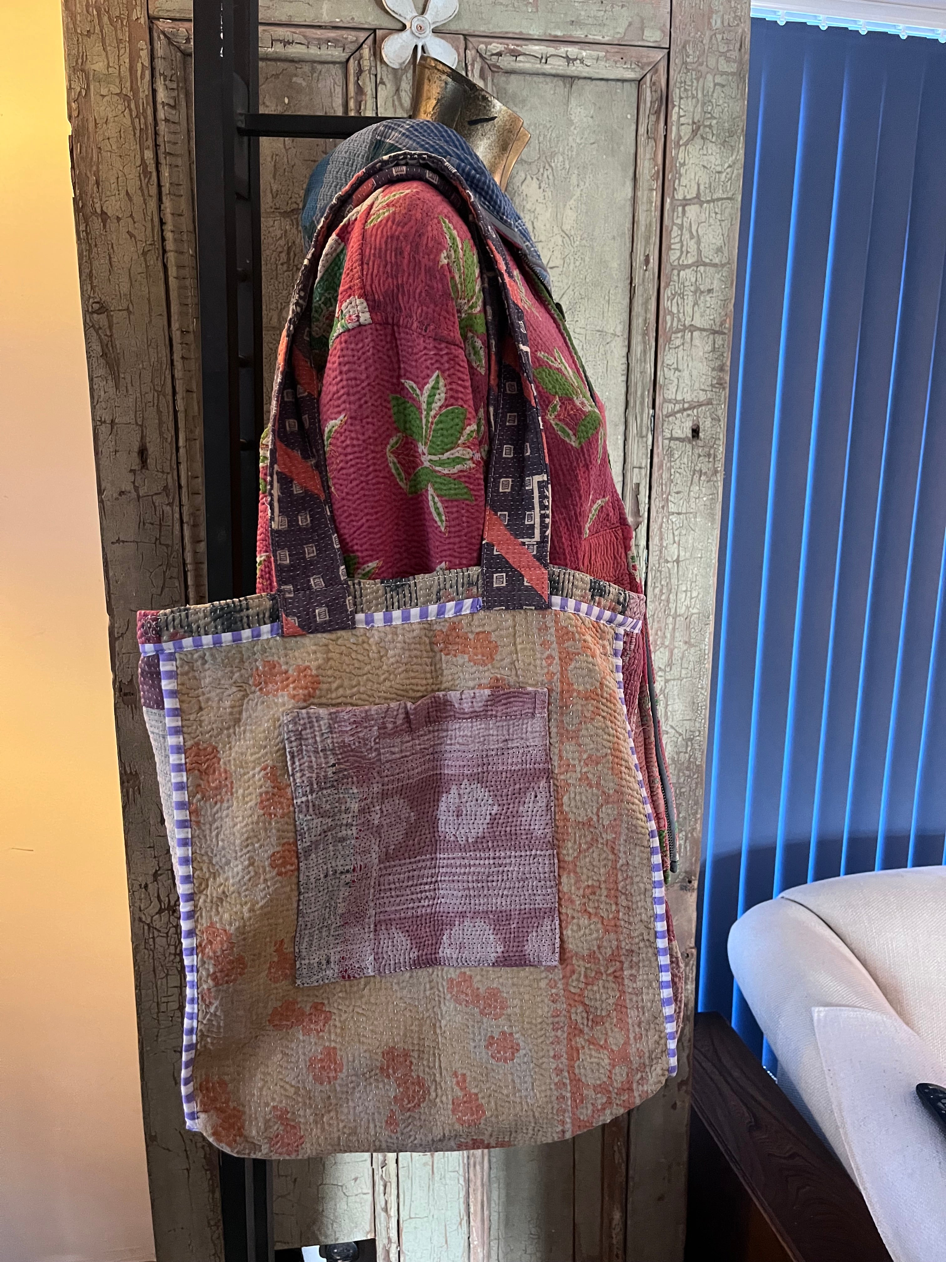 Kantha Tote Bag