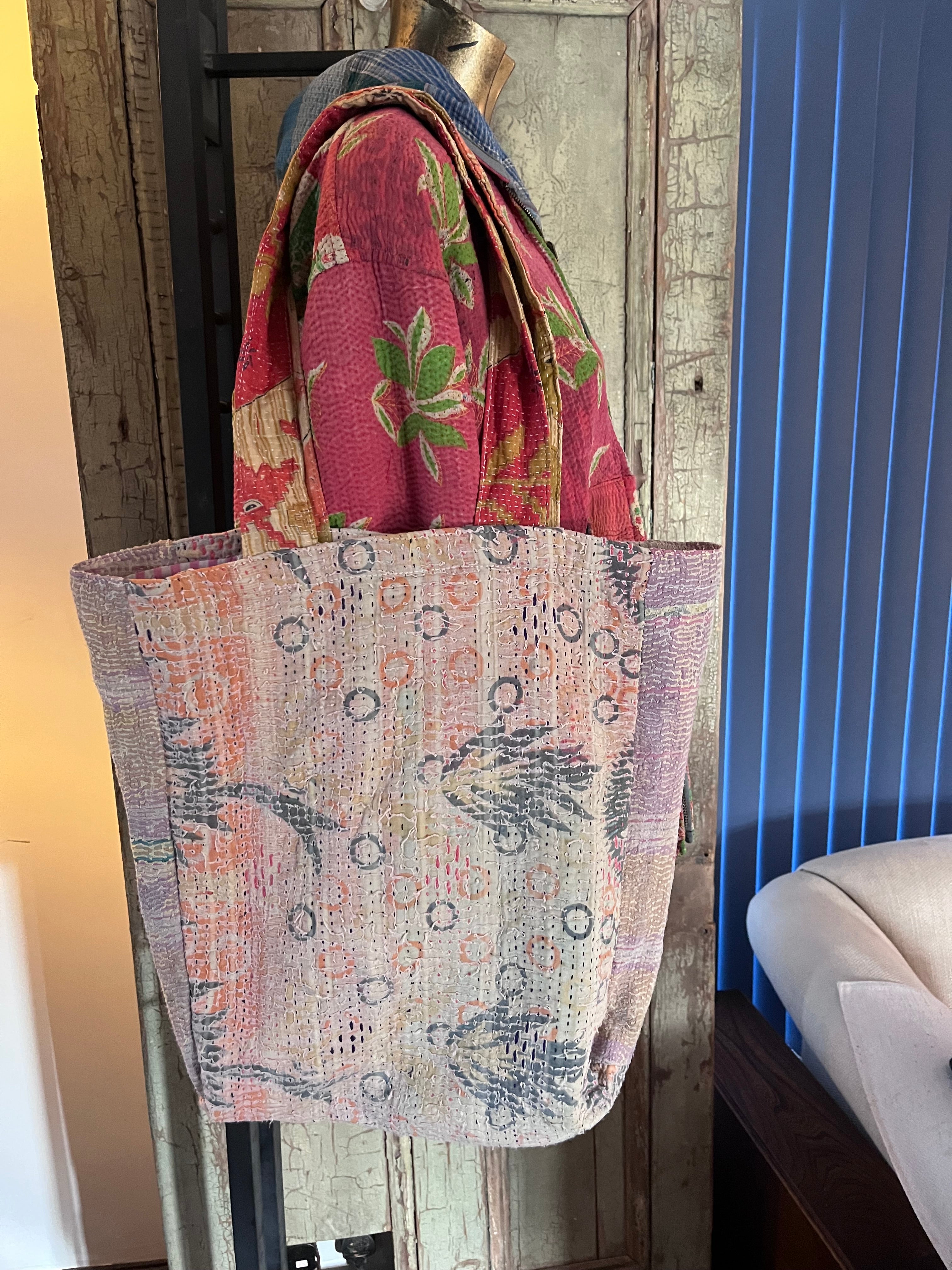 Kantha Tote Bag
