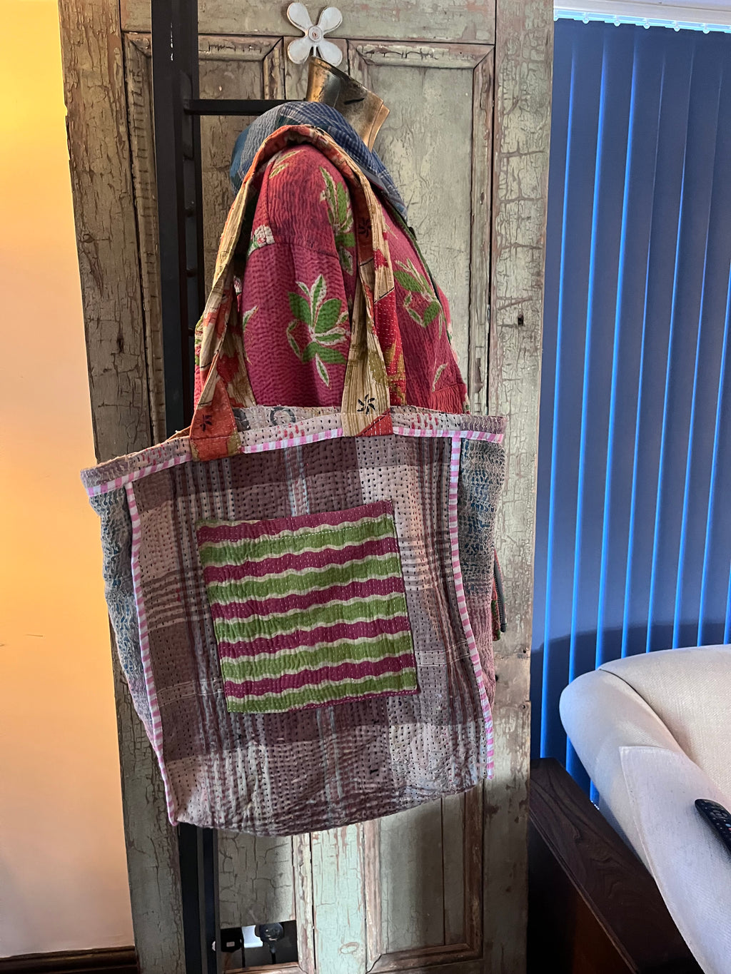 Kantha Tote Bag