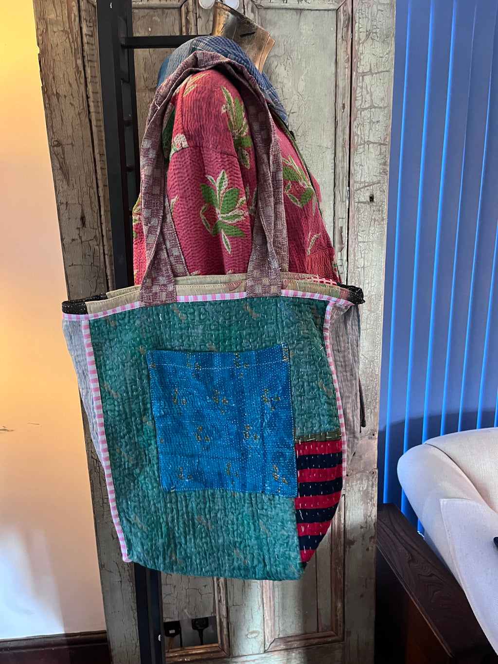 Kantha Tote Bag