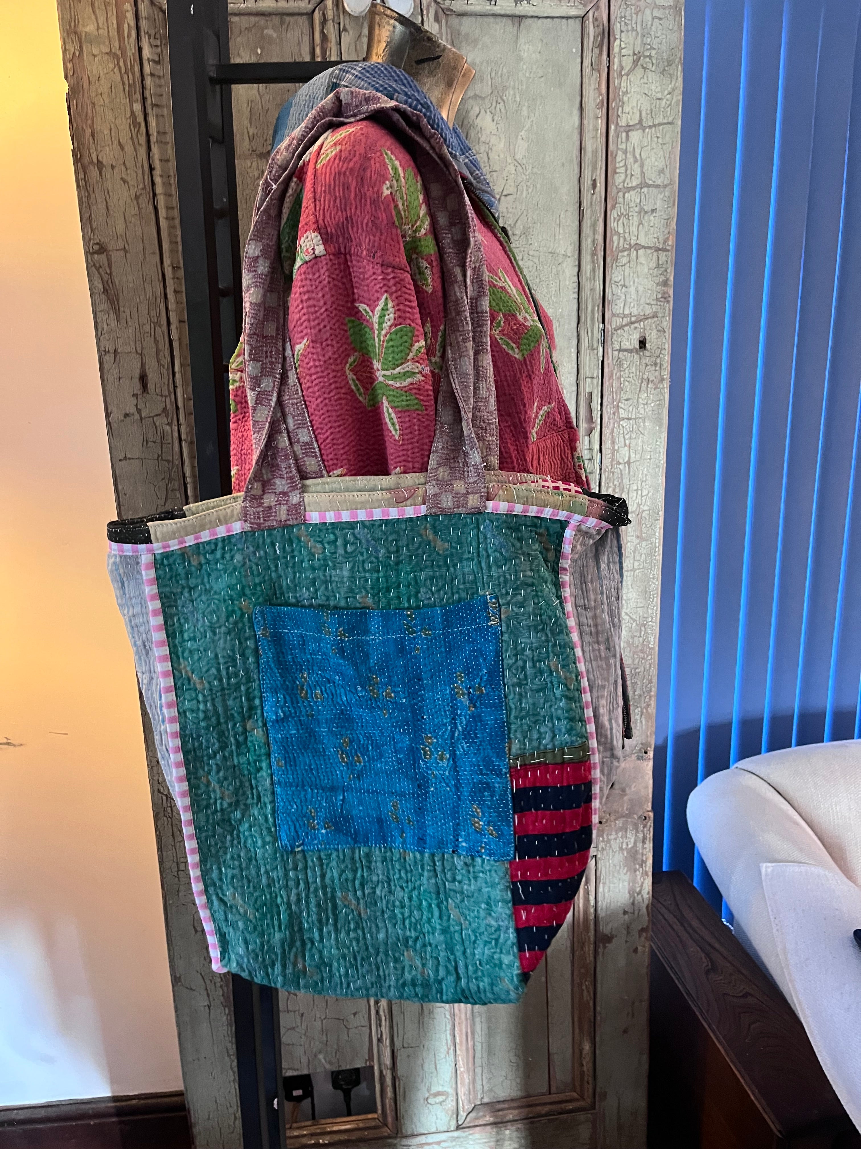Kantha Tote Bag