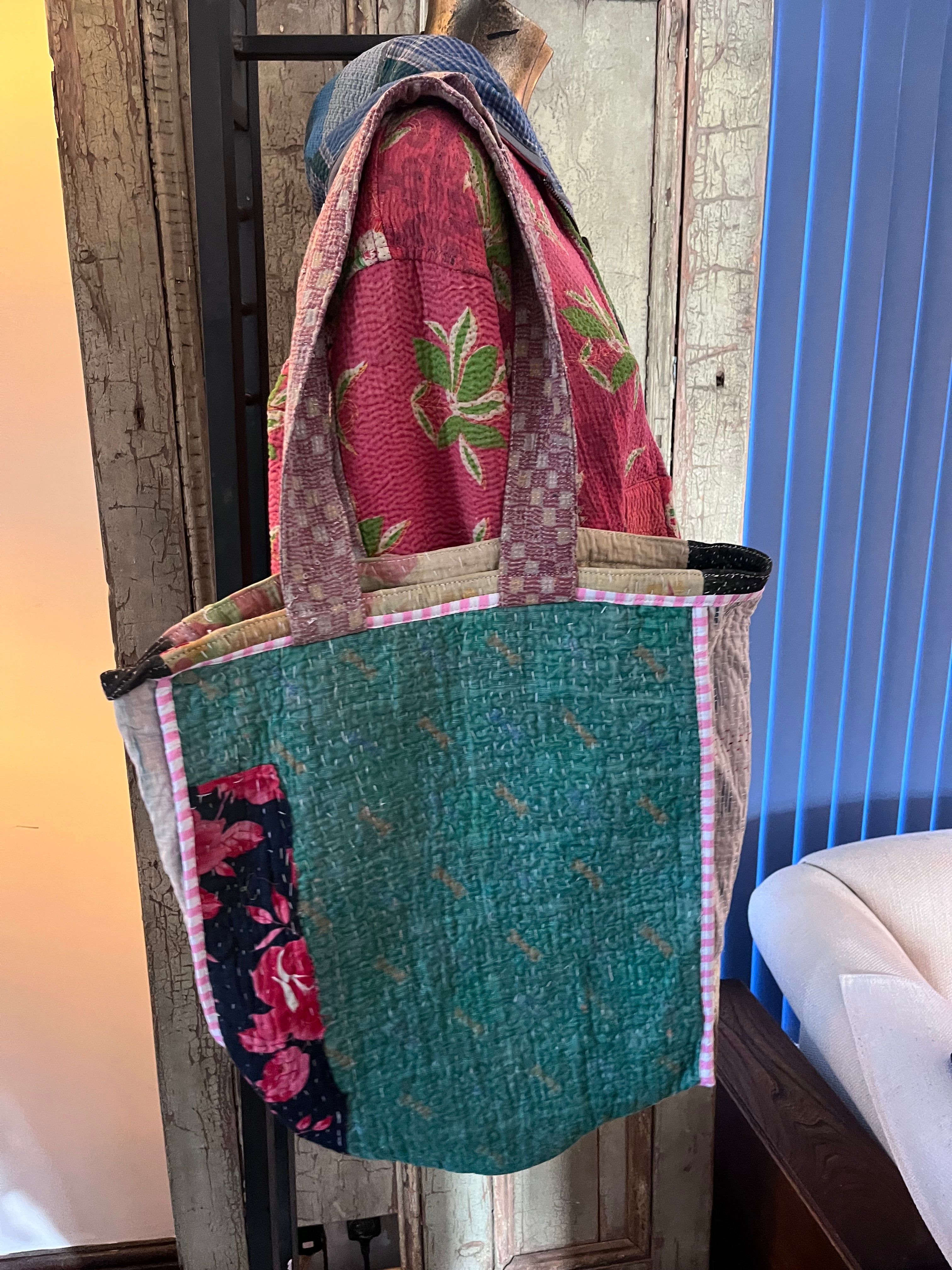 Kantha Tote Bag