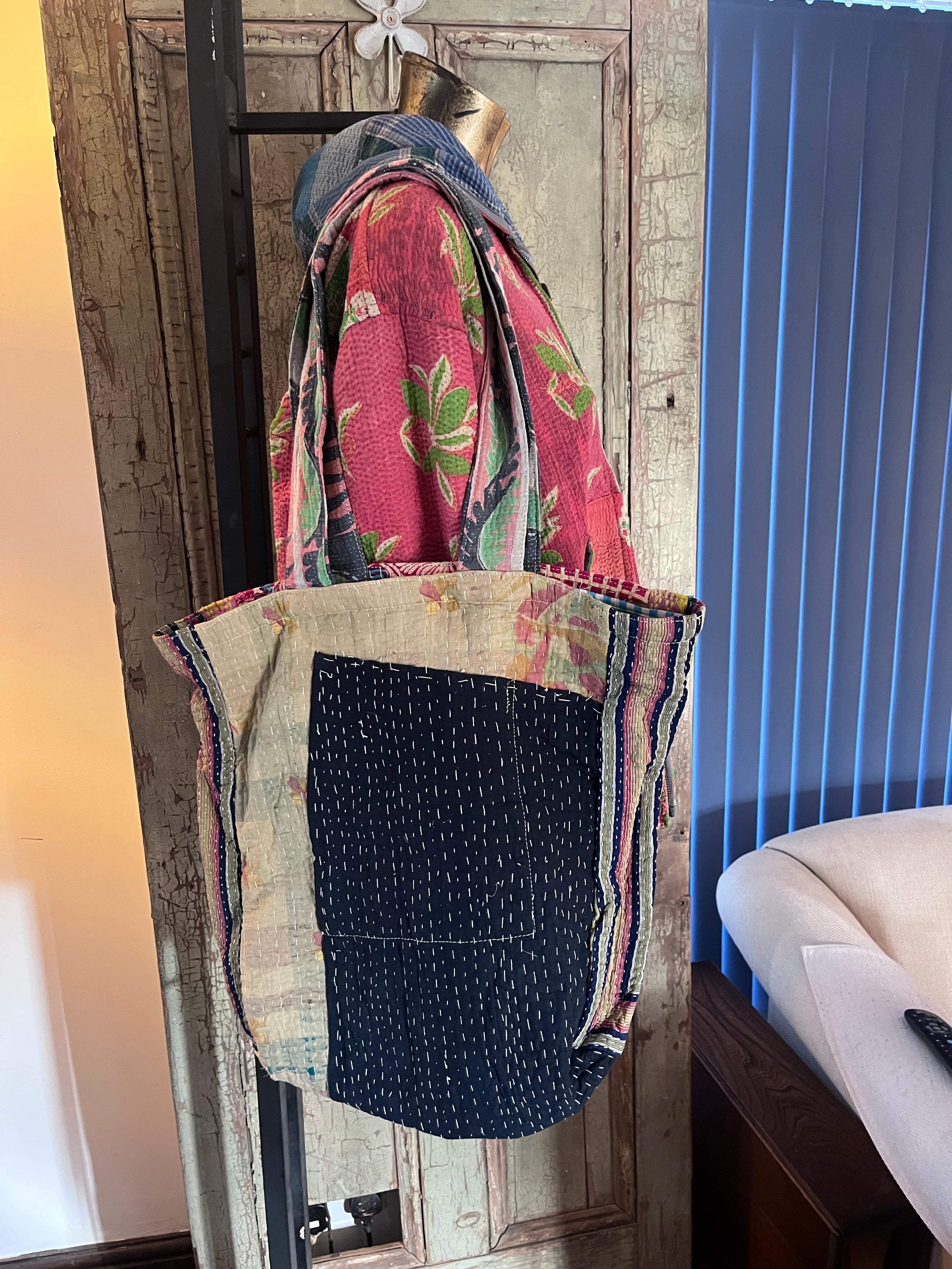 Kantha Tote Bag