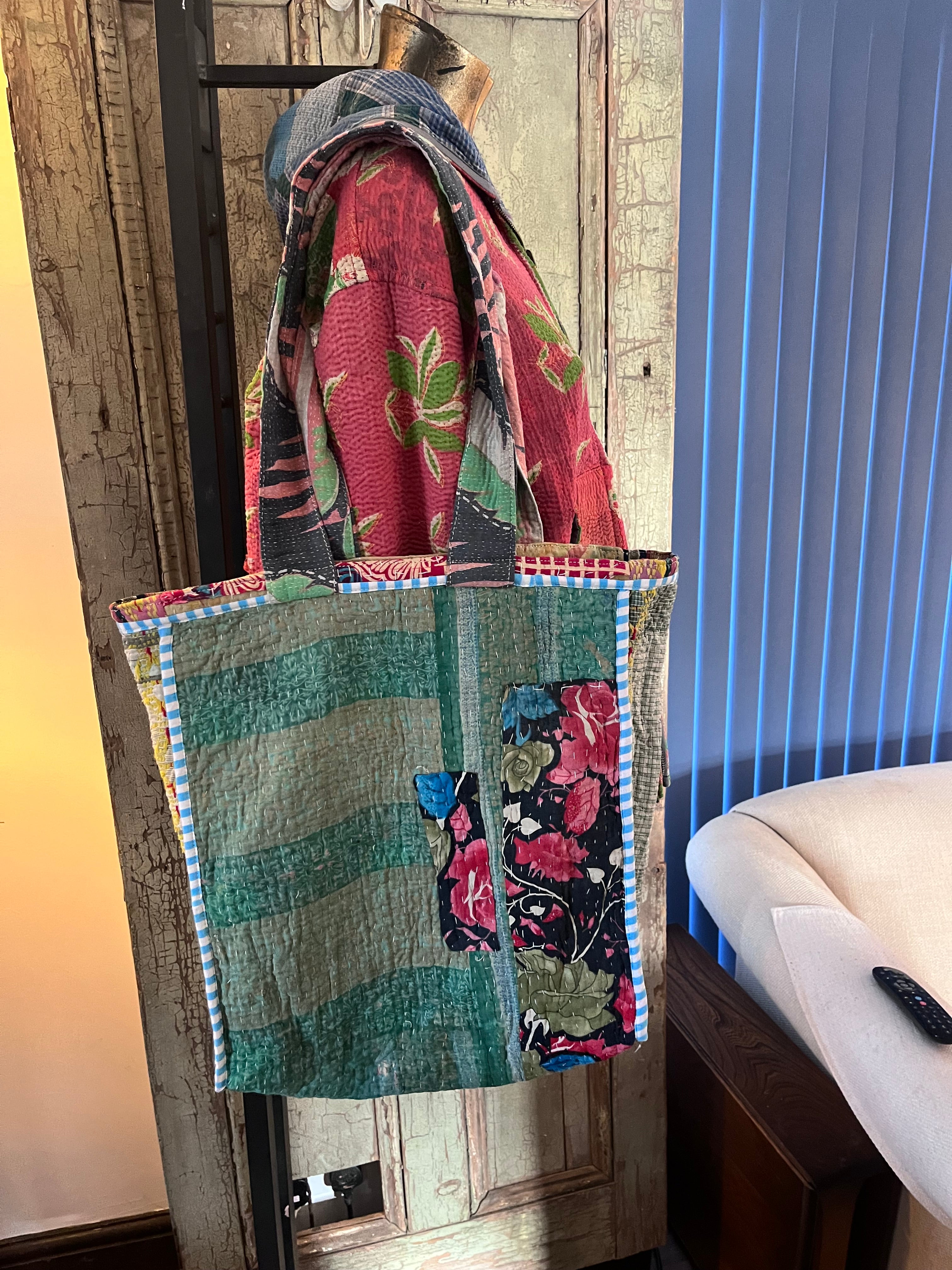 Kantha Tote Bag