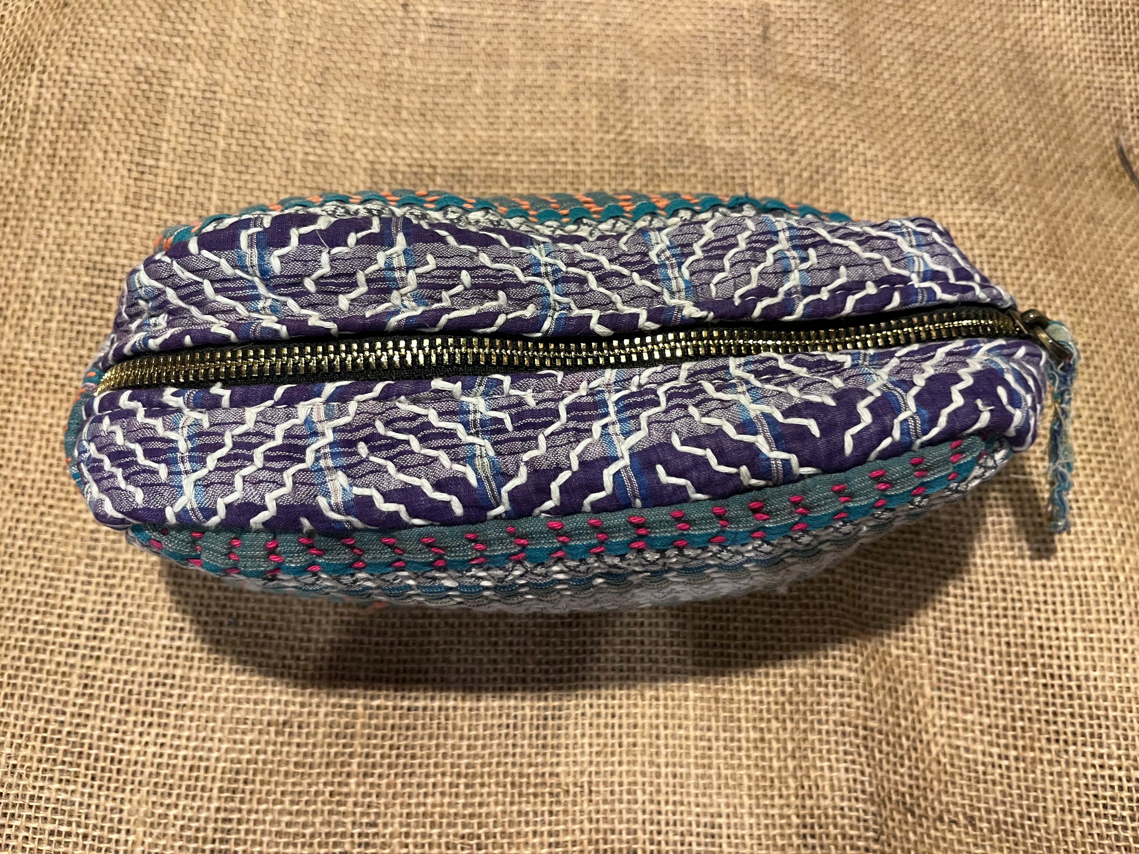Kantha Pouch/ Tobbaco Bag