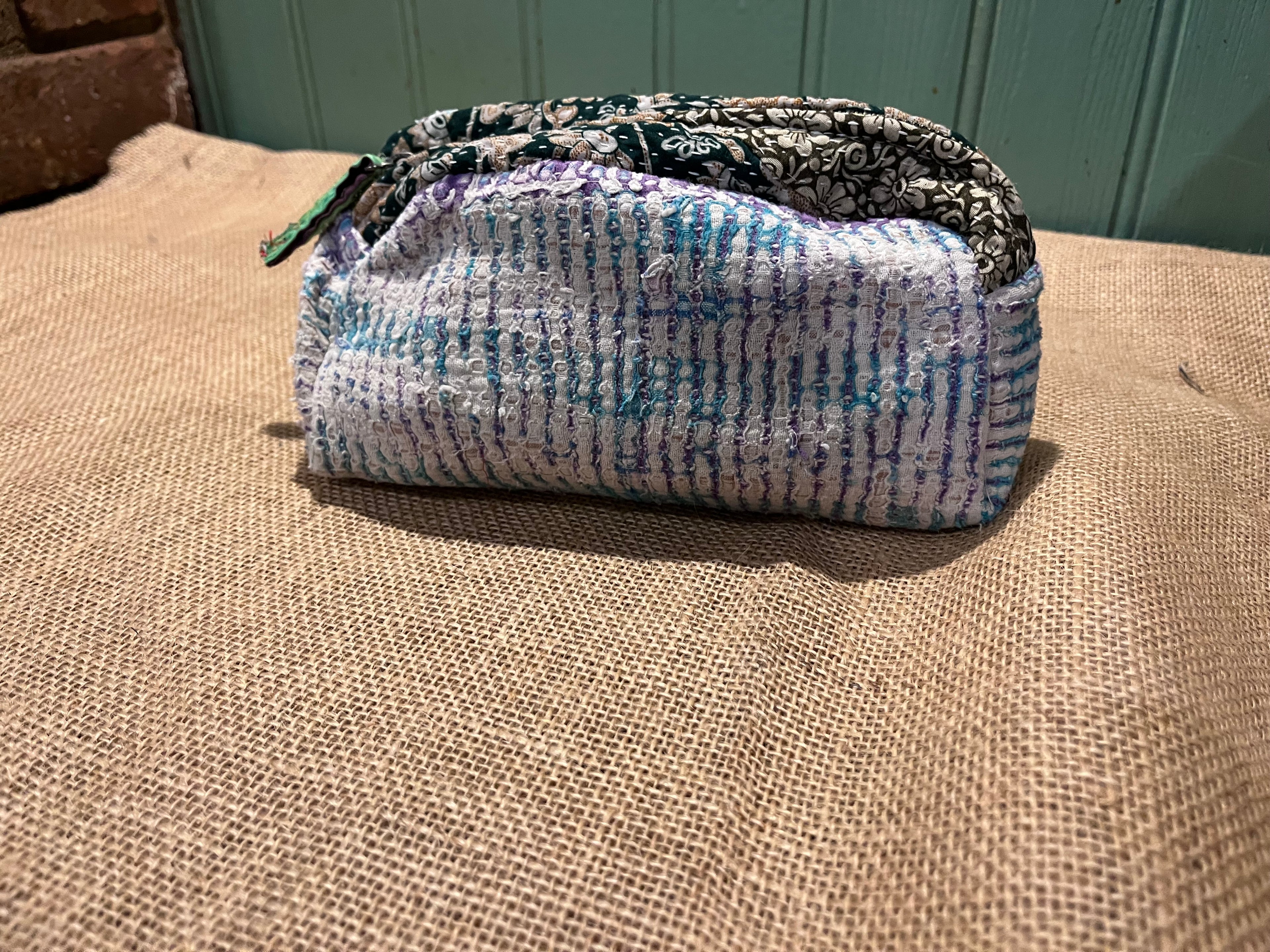 Kantha Pouch/ Tobbaco Bag