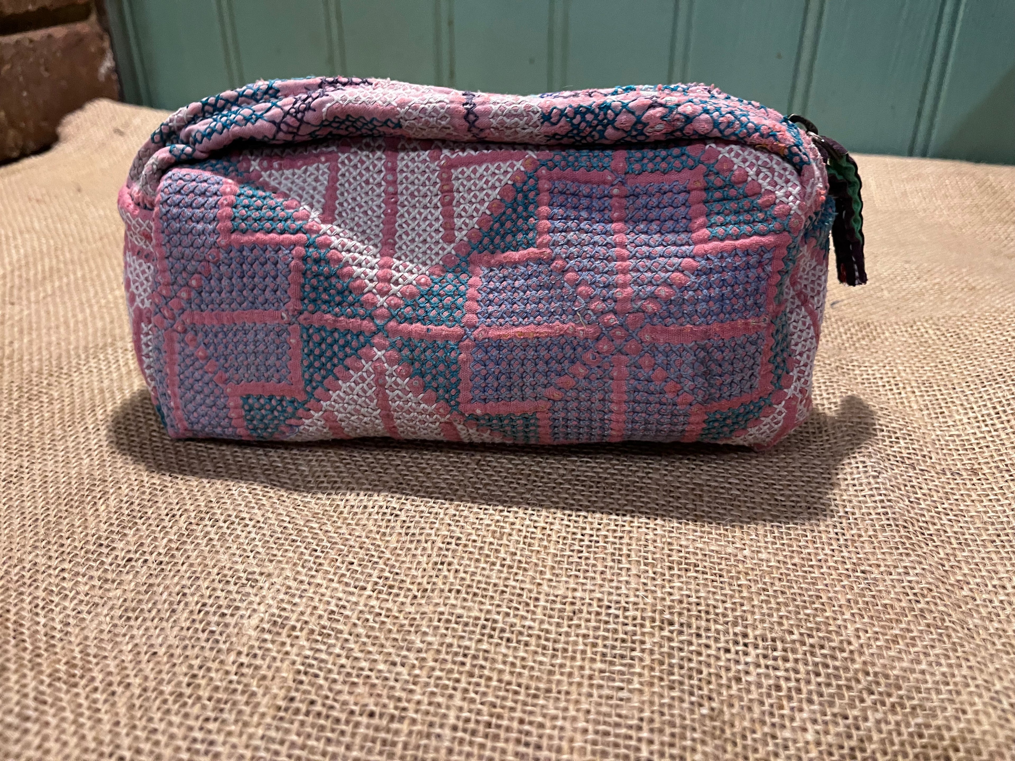 Kantha Pouch/ Tobbaco Bag