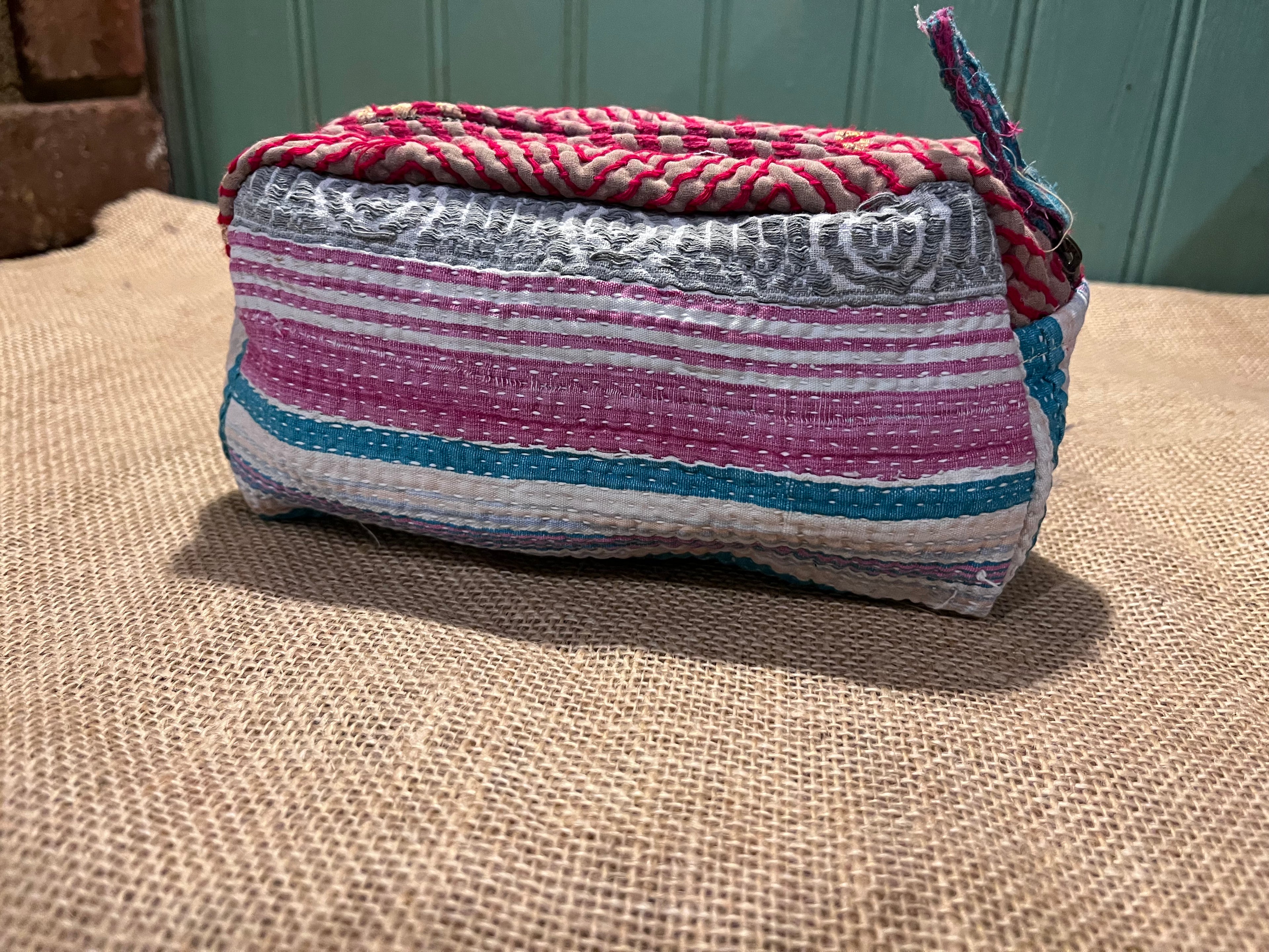 Kantha Pouch/ Tobbaco Bag