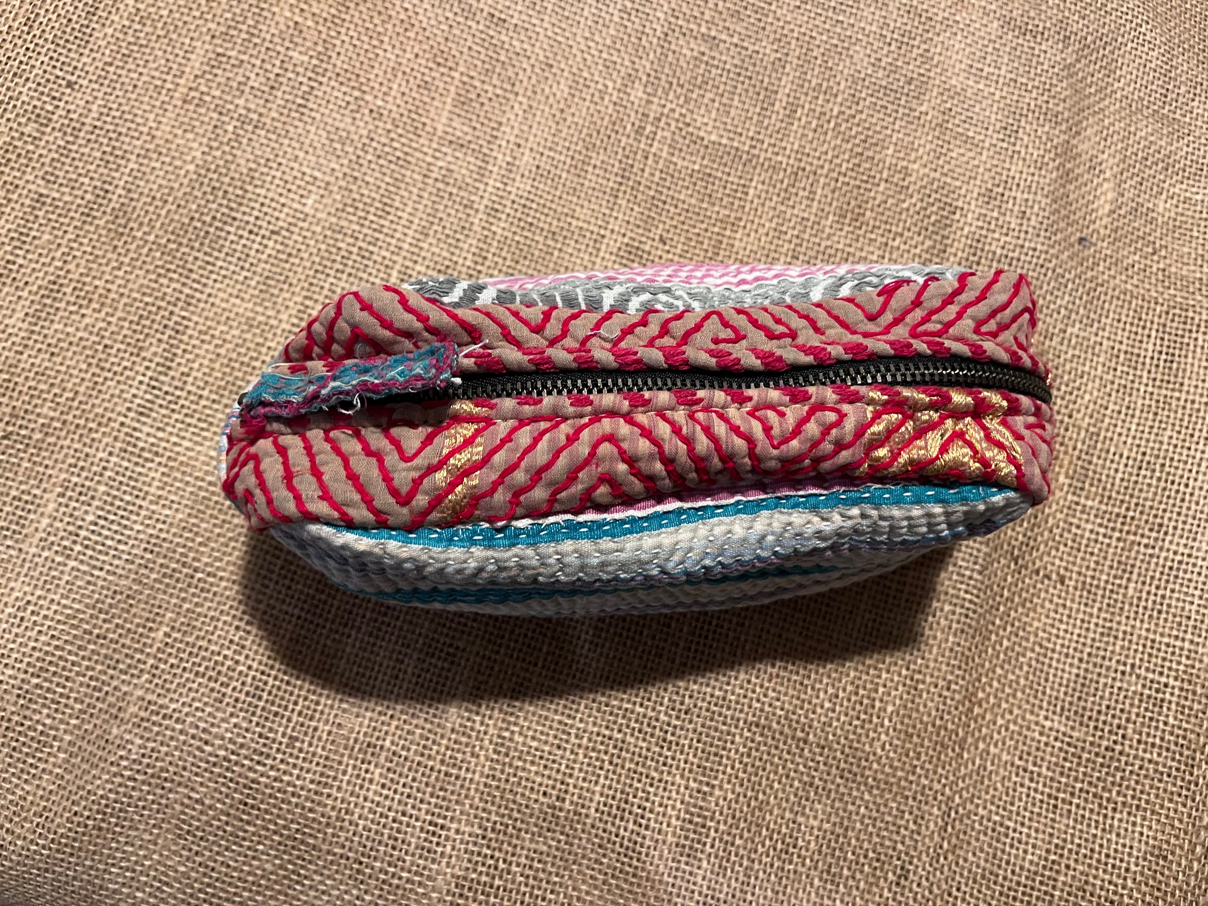 Kantha Pouch/ Tobbaco Bag