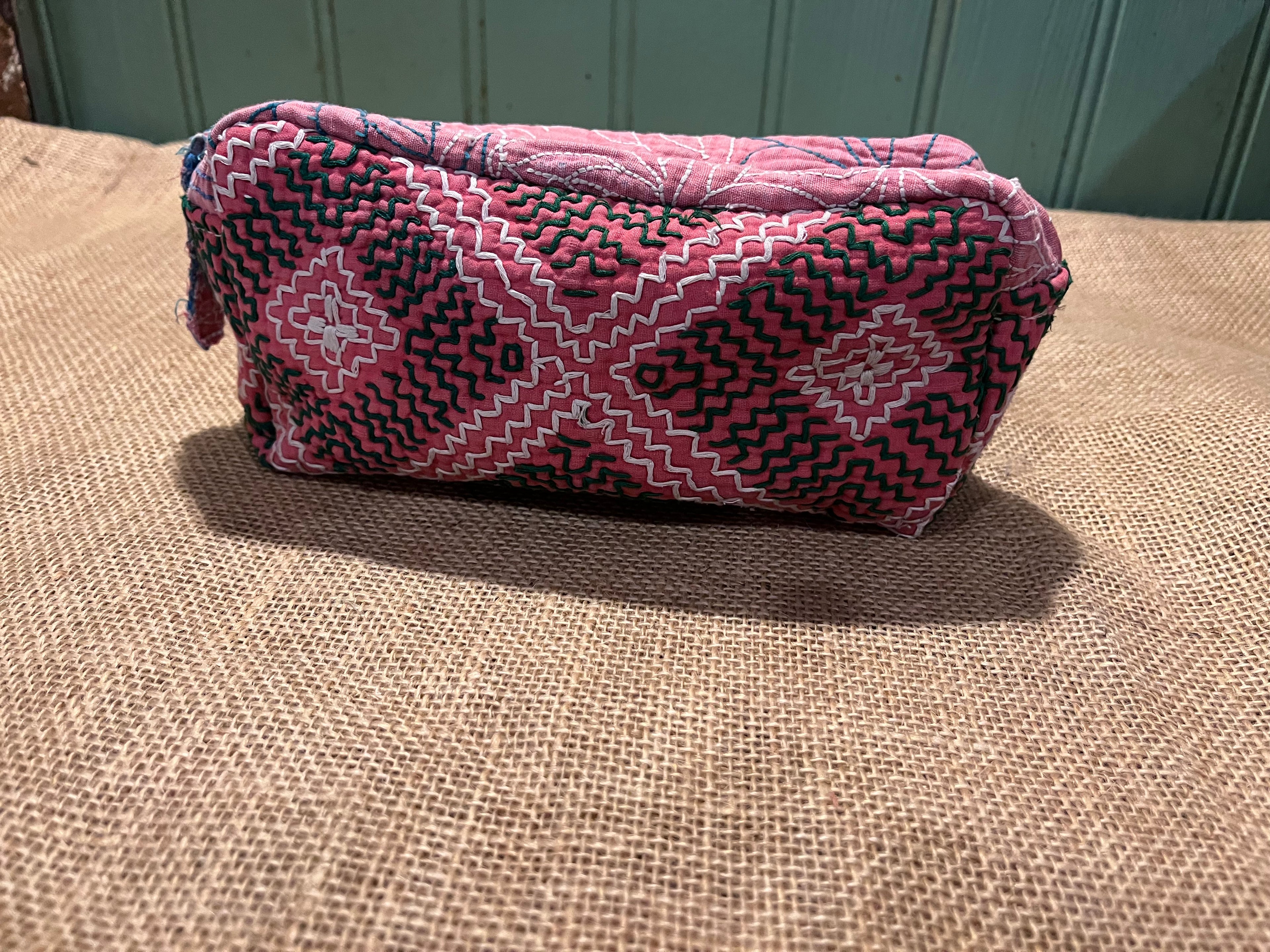 Kantha Pouch/ Tobbaco Bag