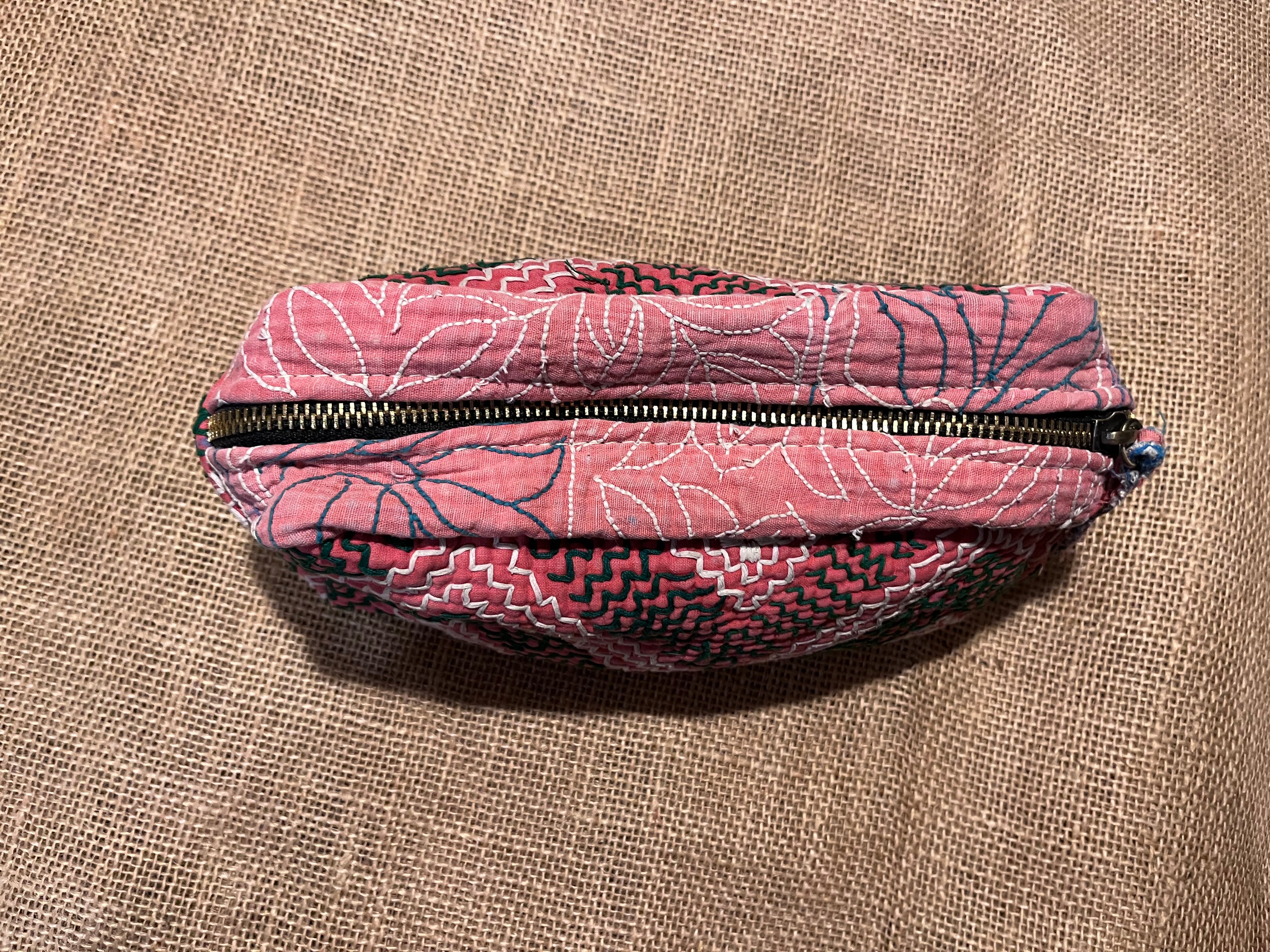 Kantha Pouch/ Tobbaco Bag