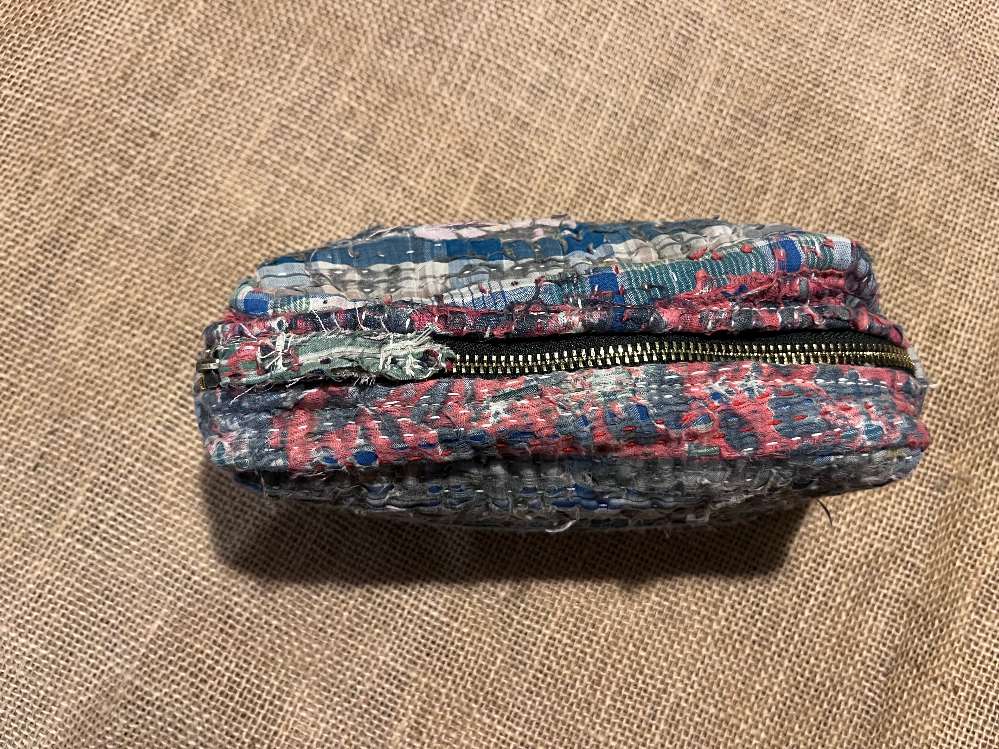 Kantha Pouch/ Tobbaco Bag