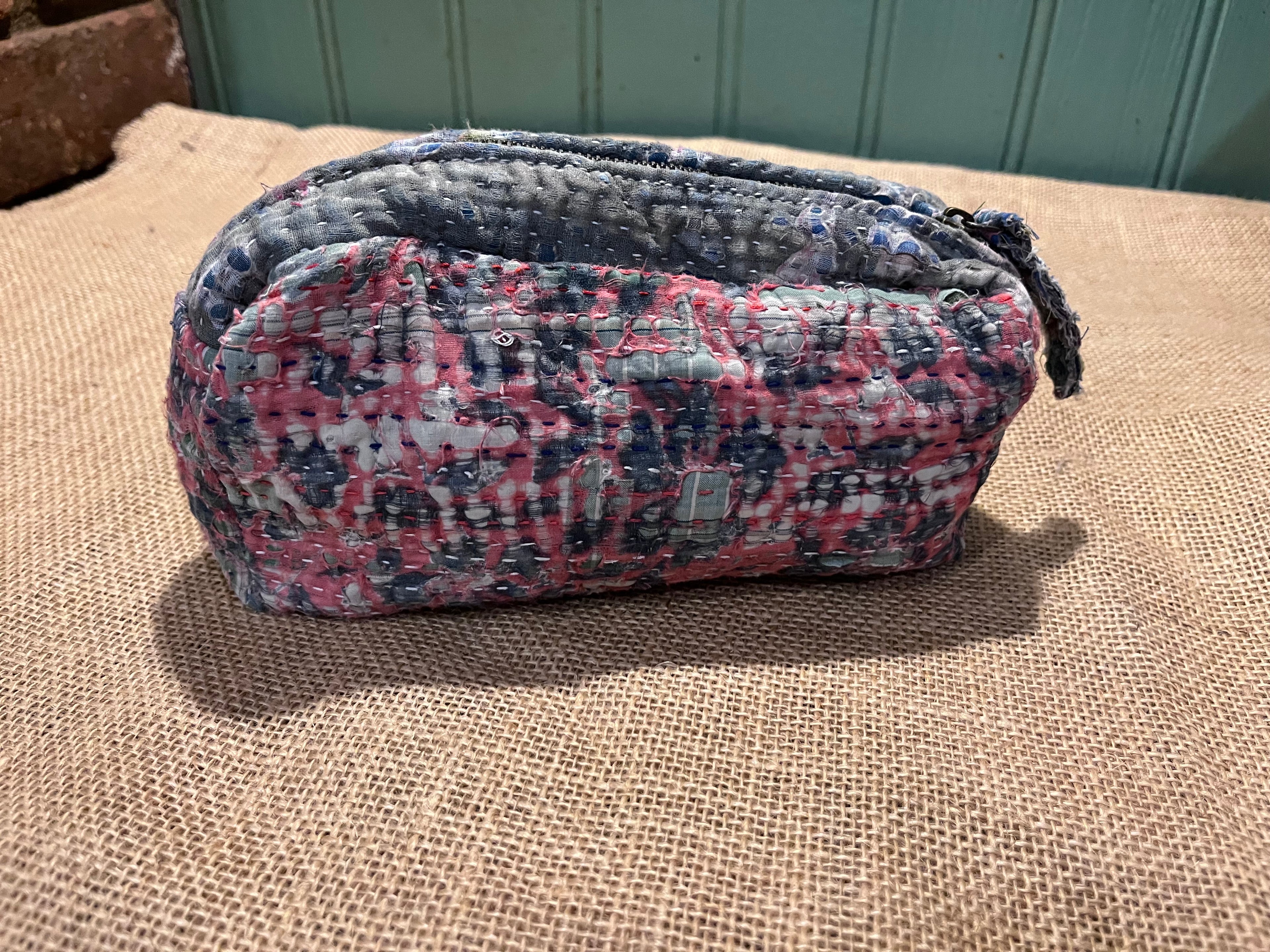 Kantha Pouch/ Tobbaco Bag