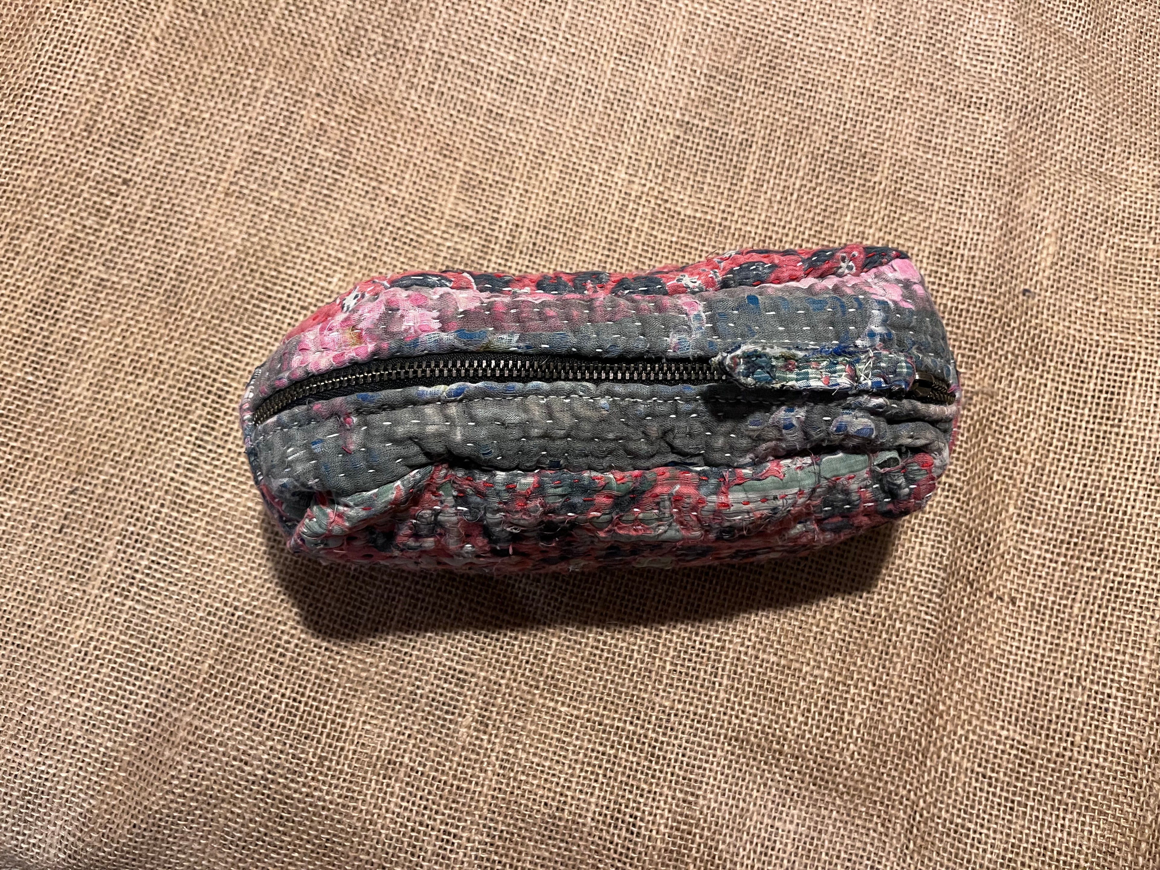 Kantha Pouch/ Tobbaco Bag