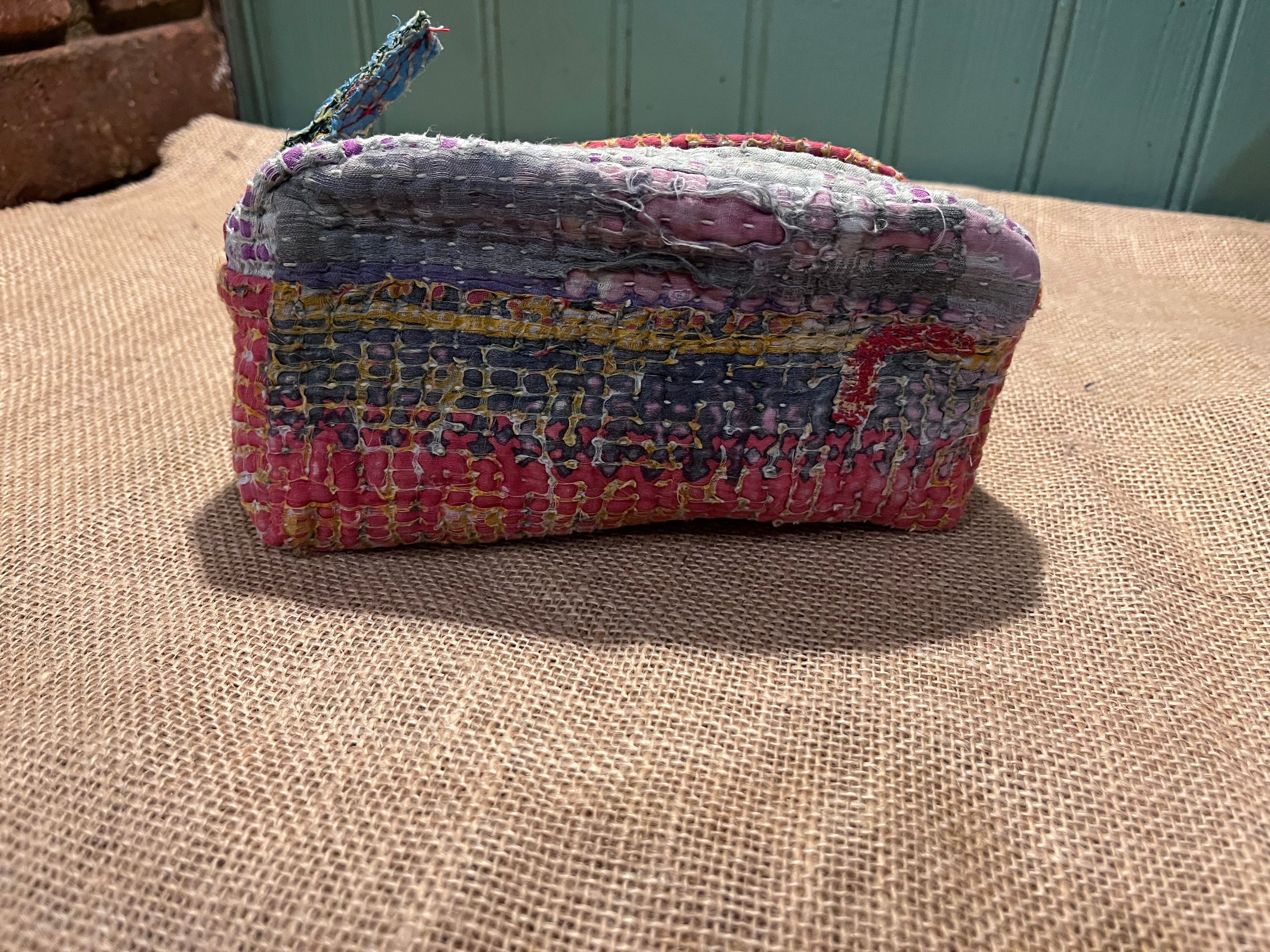 Kantha Pouch/ Tobbaco Bag