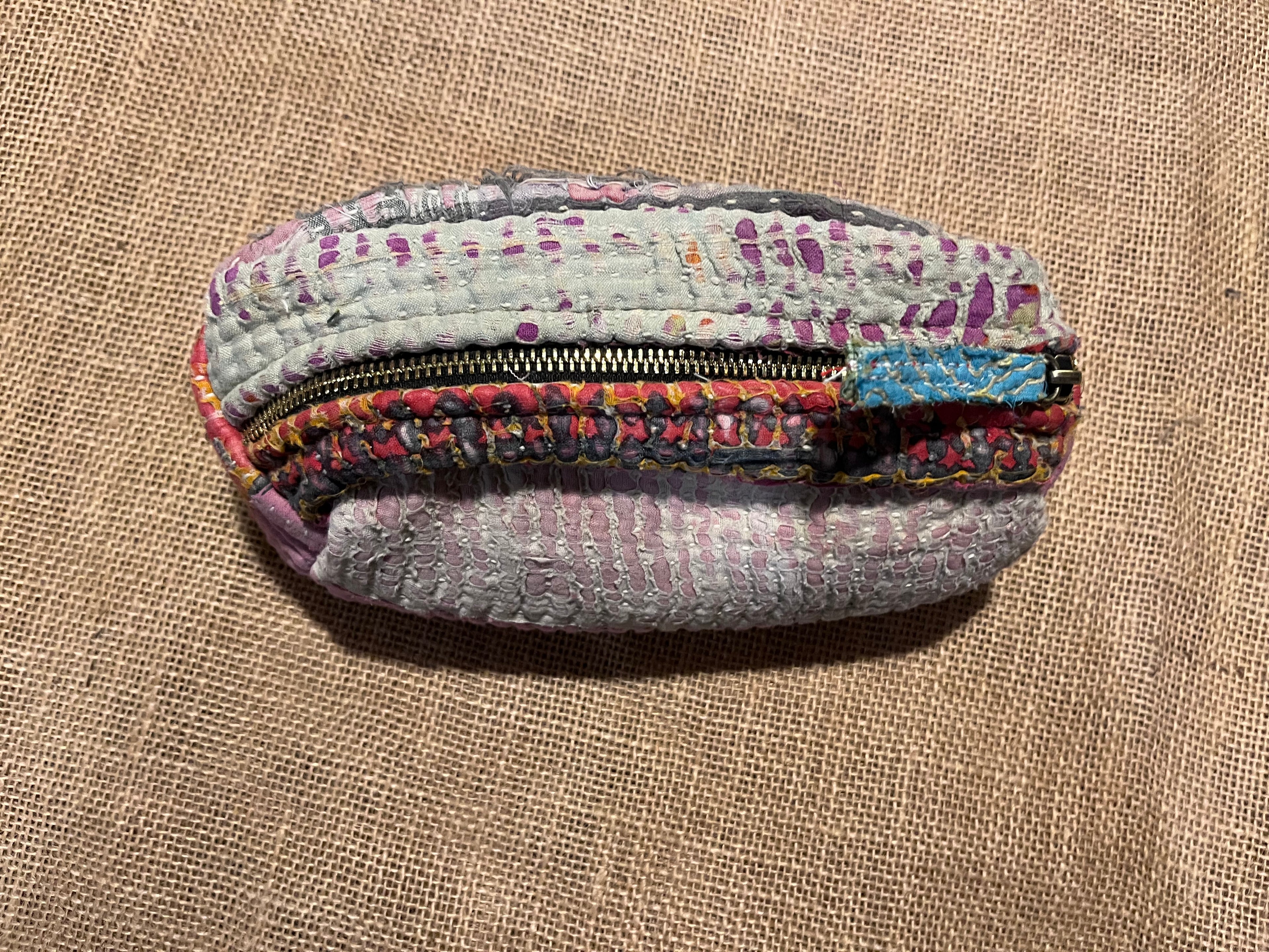 Kantha Pouch/ Tobbaco Bag