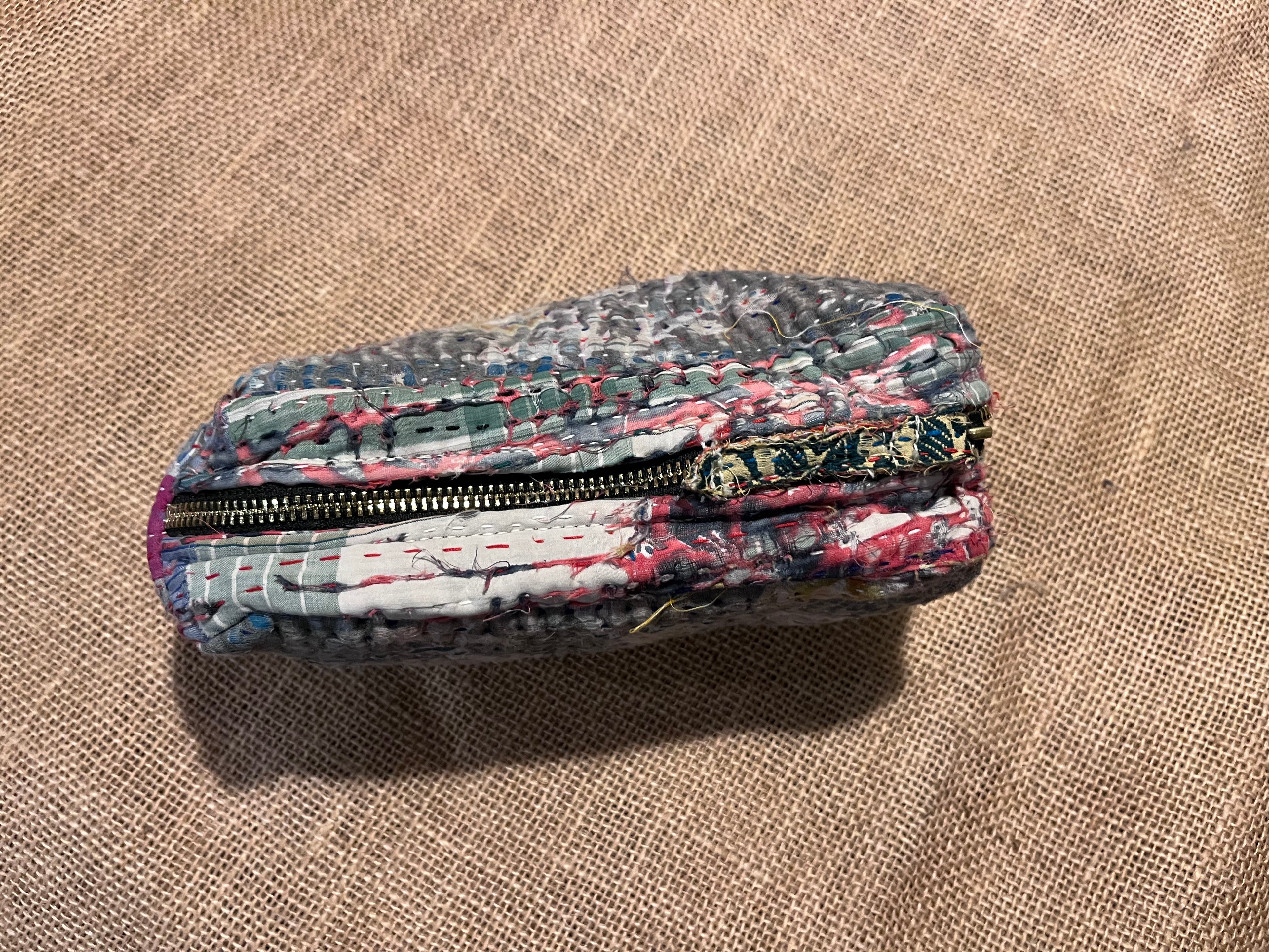 Kantha Pouch/ Tobbaco Bag