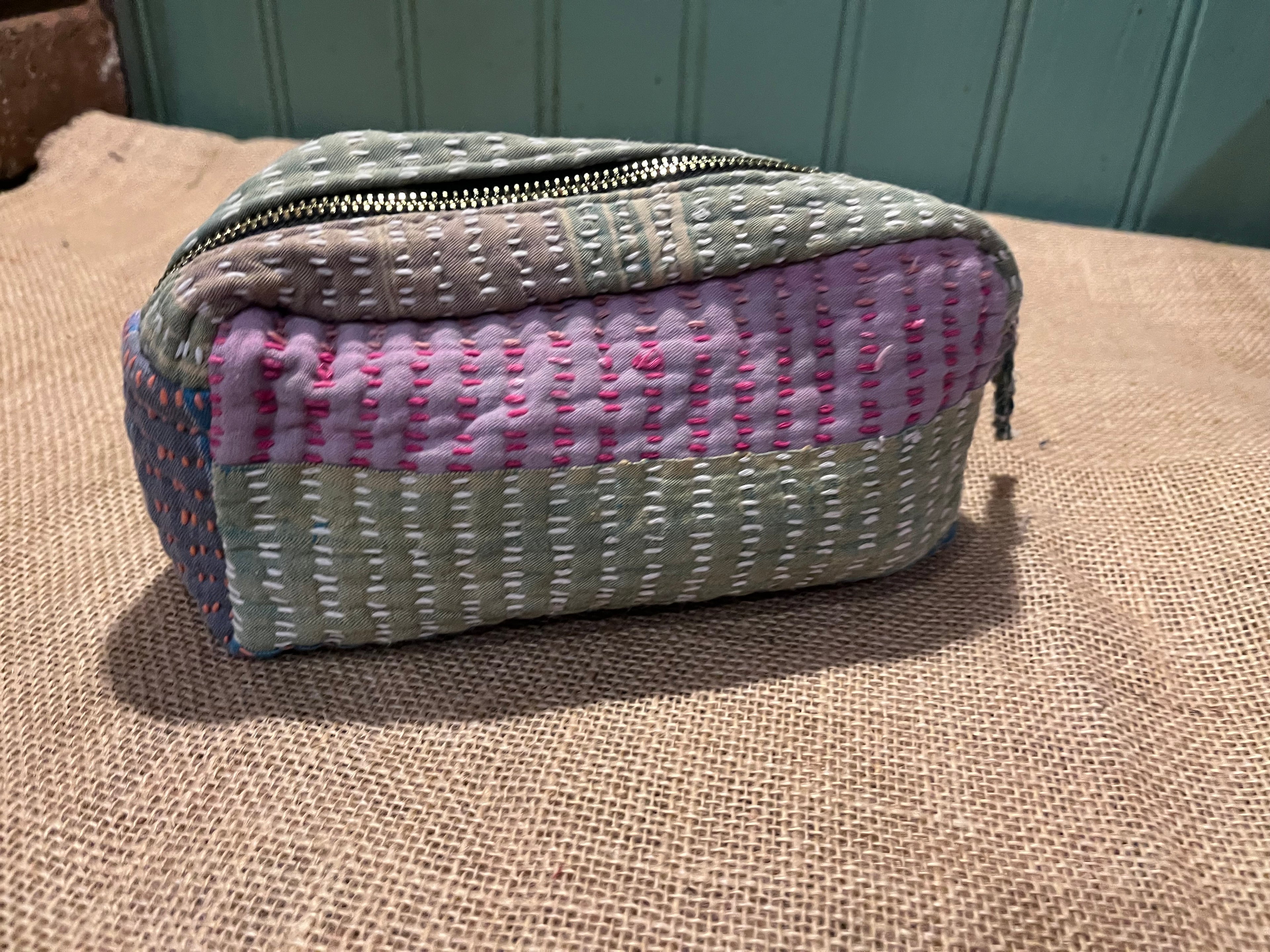 Kantha Pouch/ Tobbaco Bag
