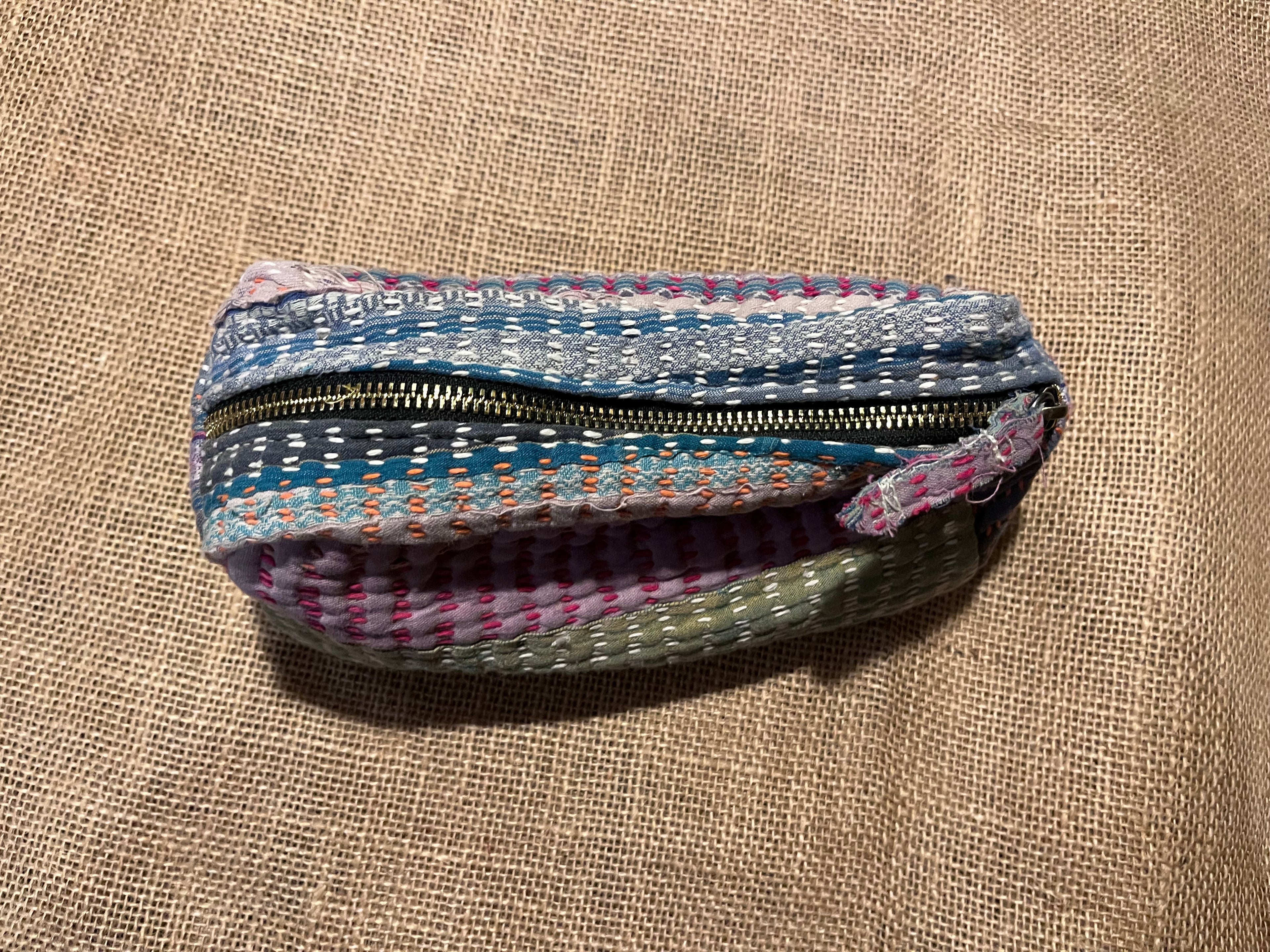 Kantha Pouch/ Tobbaco Bag