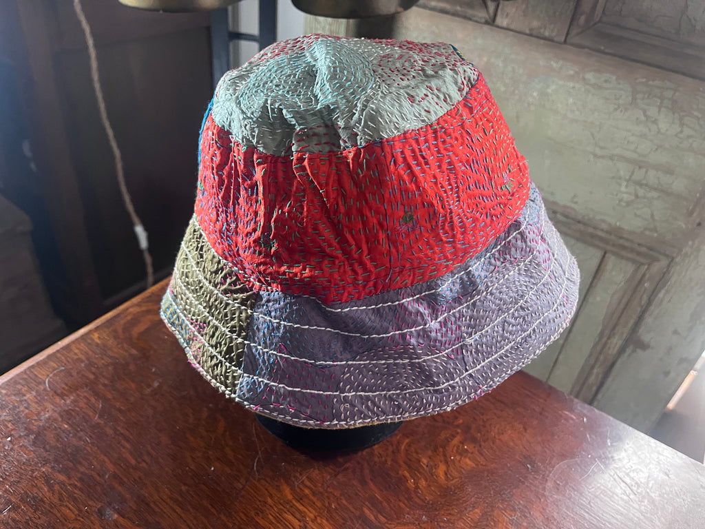 Reversible Kantha Bucket Hat
