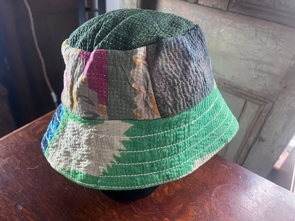 Reversible Kantha Bucket Hat