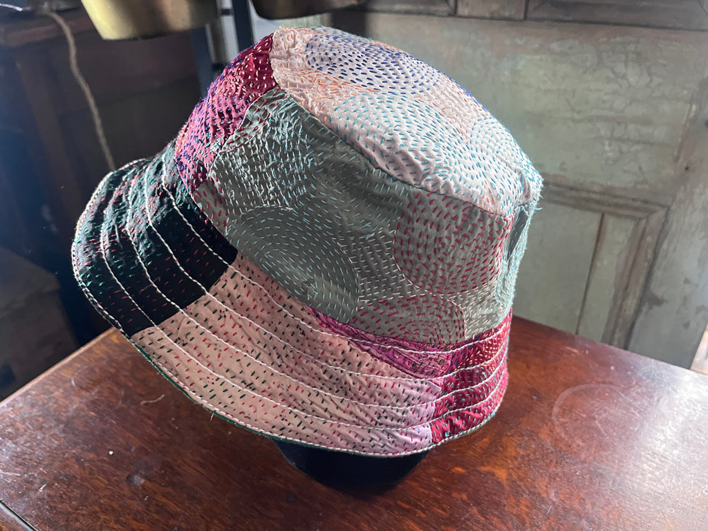 Reversible Kantha Bucket Hat