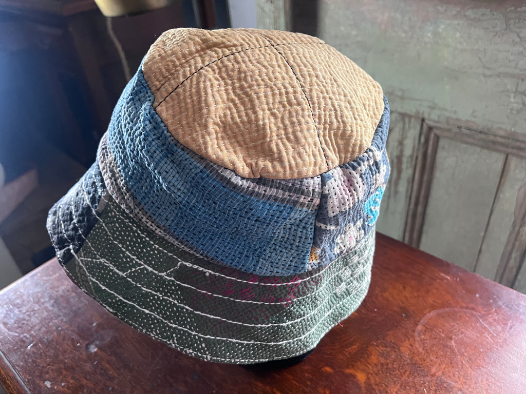 Reversible Kantha Bucket Hat