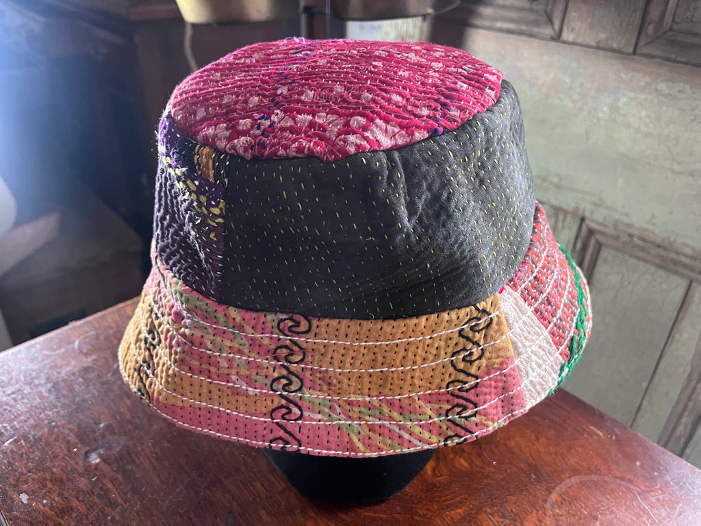 Reversible Kantha Bucket Hat