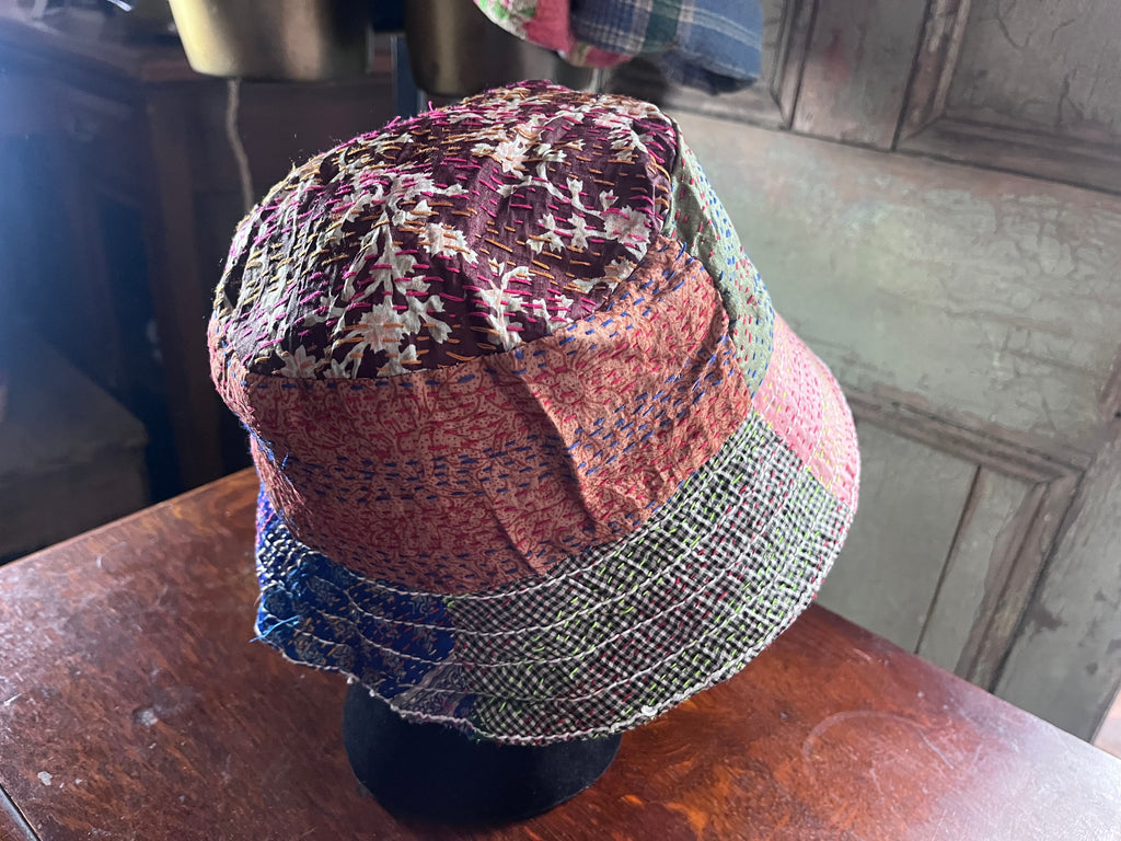 Reversible Kantha Bucket Hat