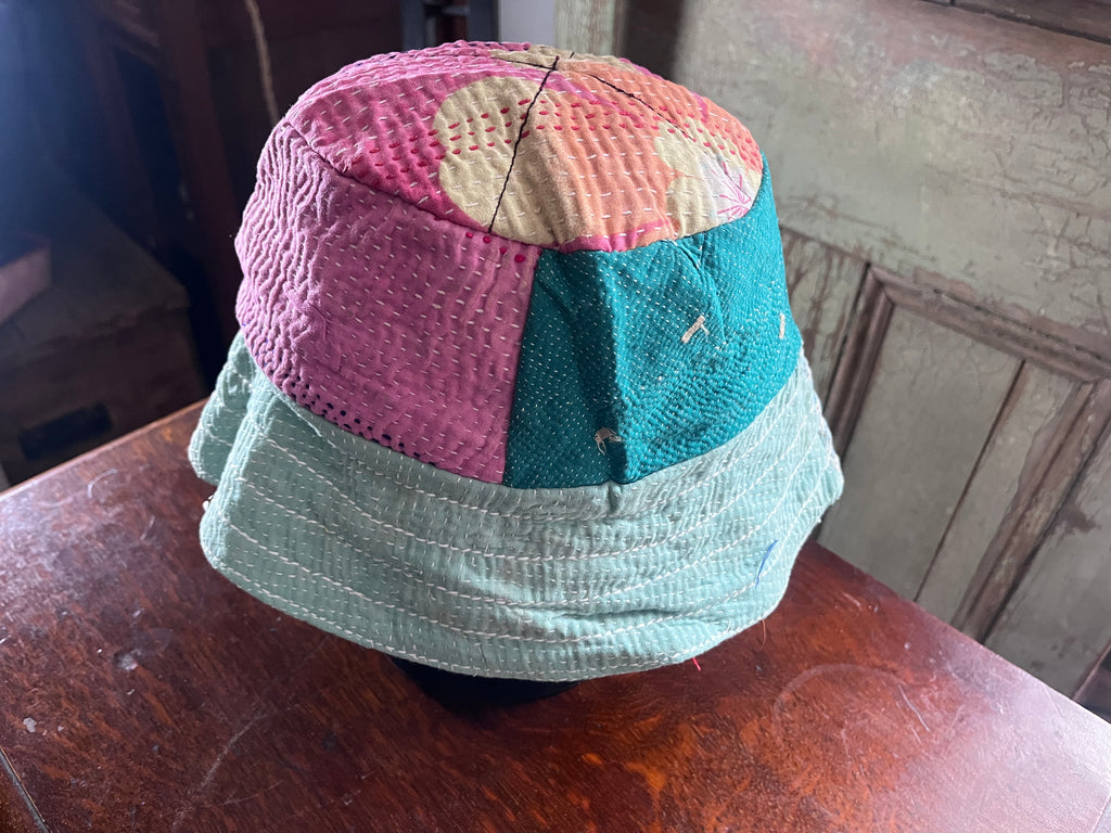 Reversible Kantha Bucket Hat
