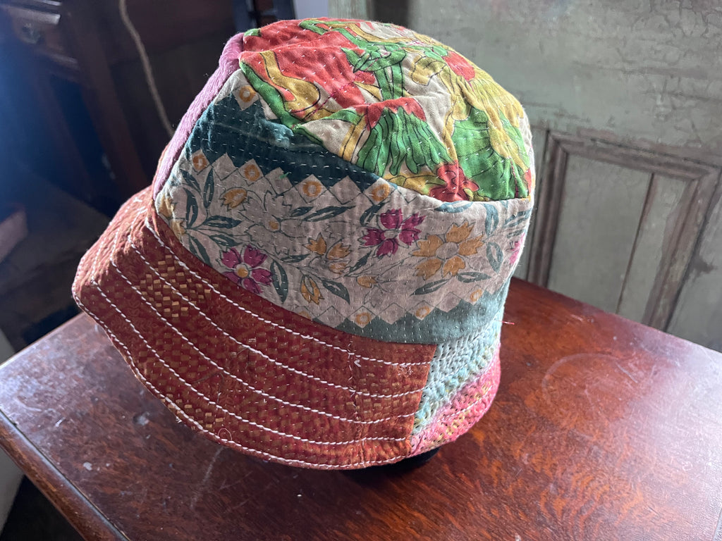 Reversible Kantha Bucket Hat