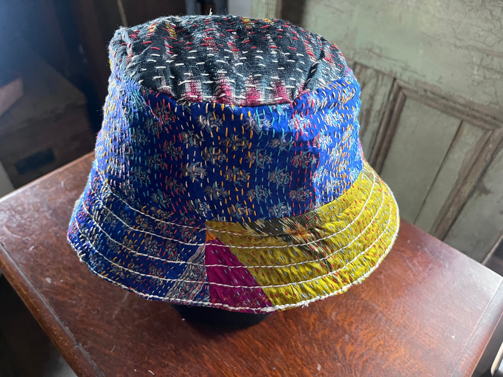 Reversible Kantha Bucket Hat