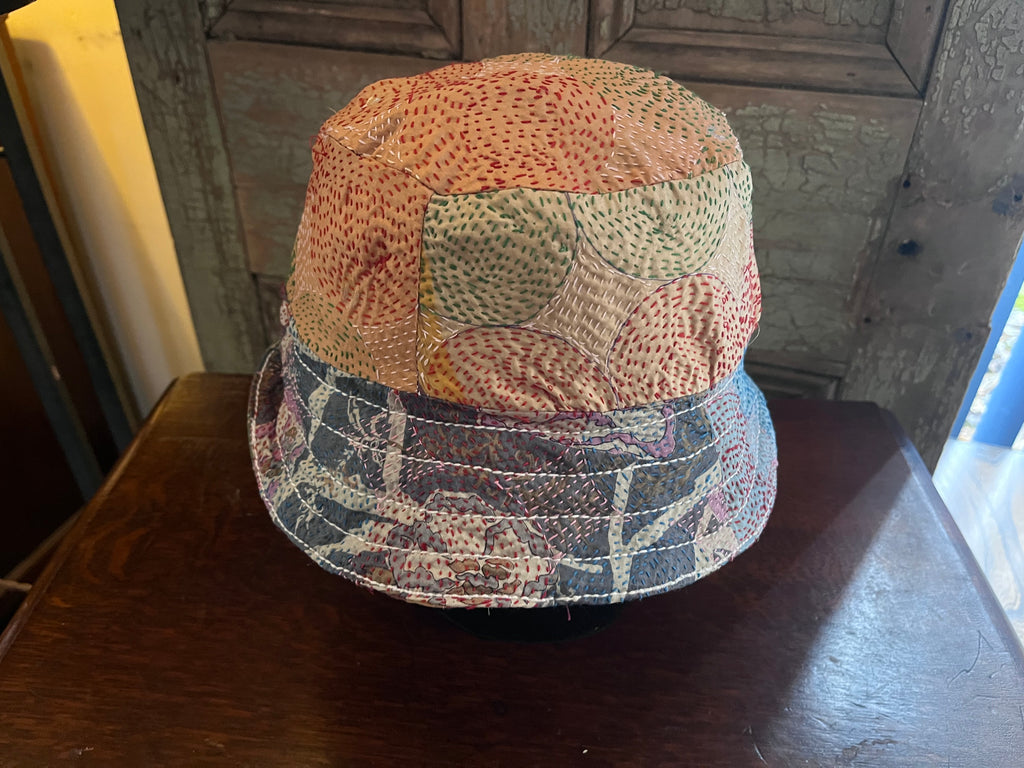 Reversible Kantha Bucket Hat