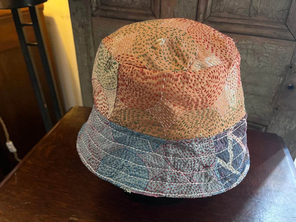 Reversible Kantha Bucket Hat