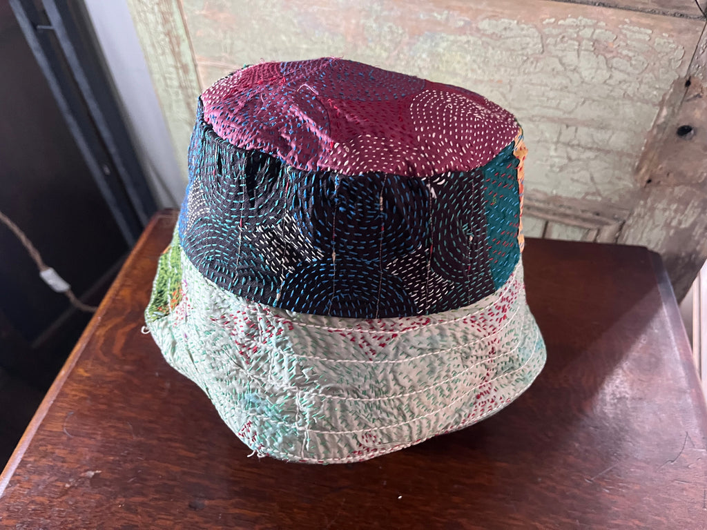 Reversible Kantha Bucket Hat