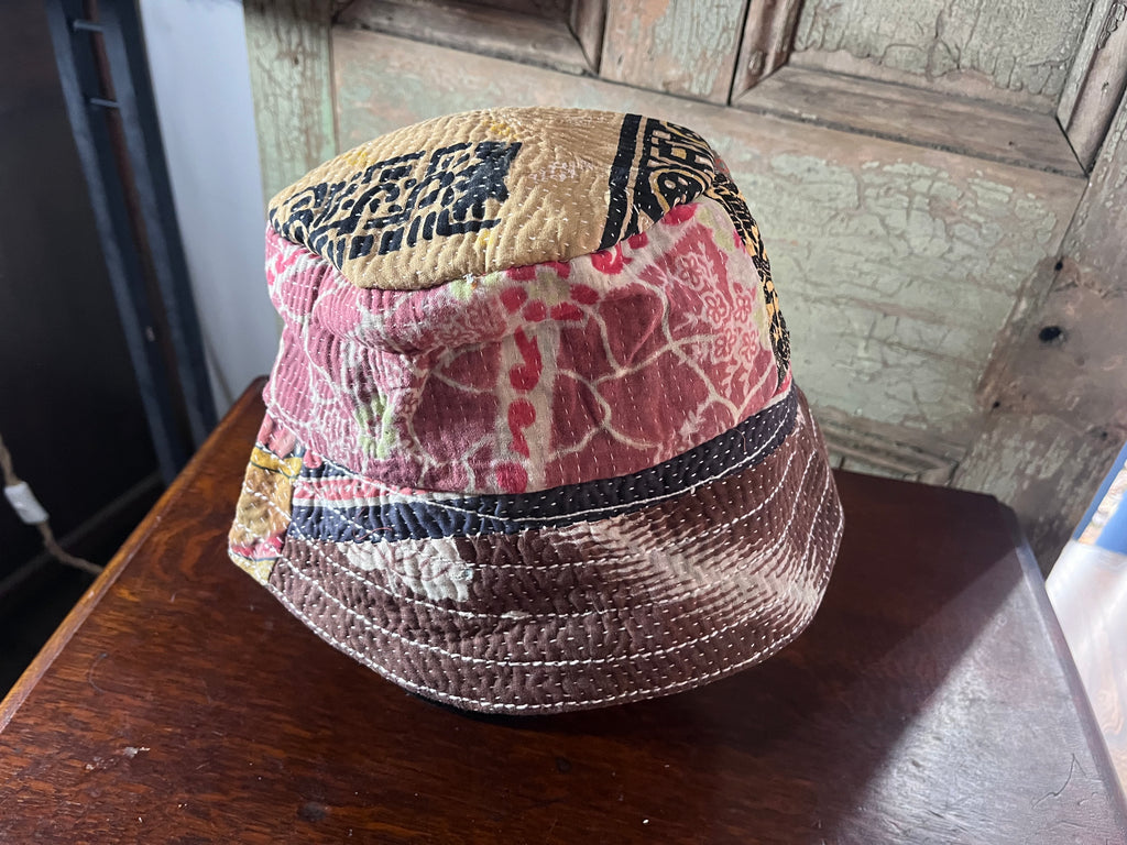 Reversible Kantha Bucket Hat