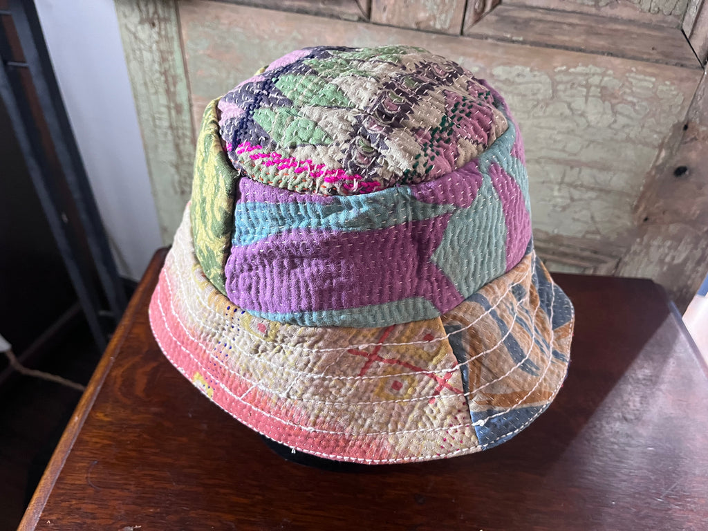Reversible Kantha Bucket Hat