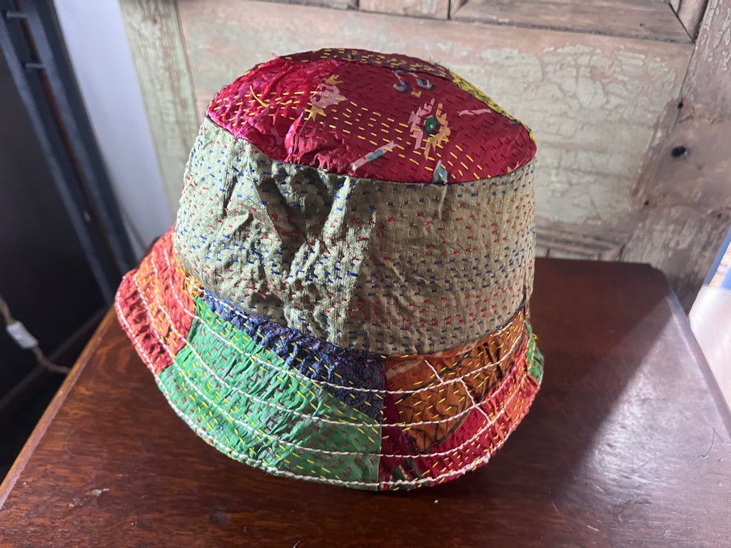 Reversible Kantha Bucket Hat